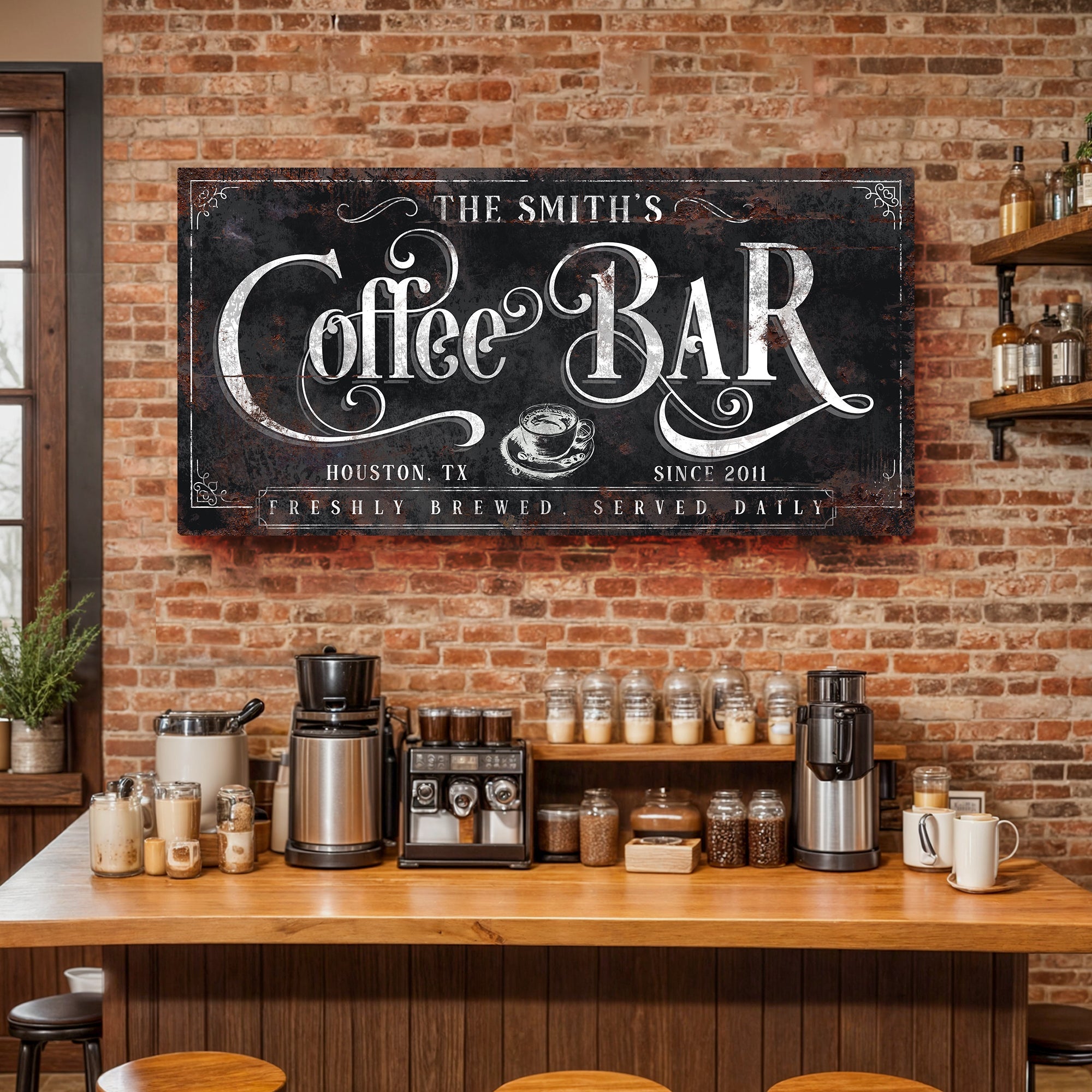 Coffee Bar Sign XI on sale at MyriadMart
