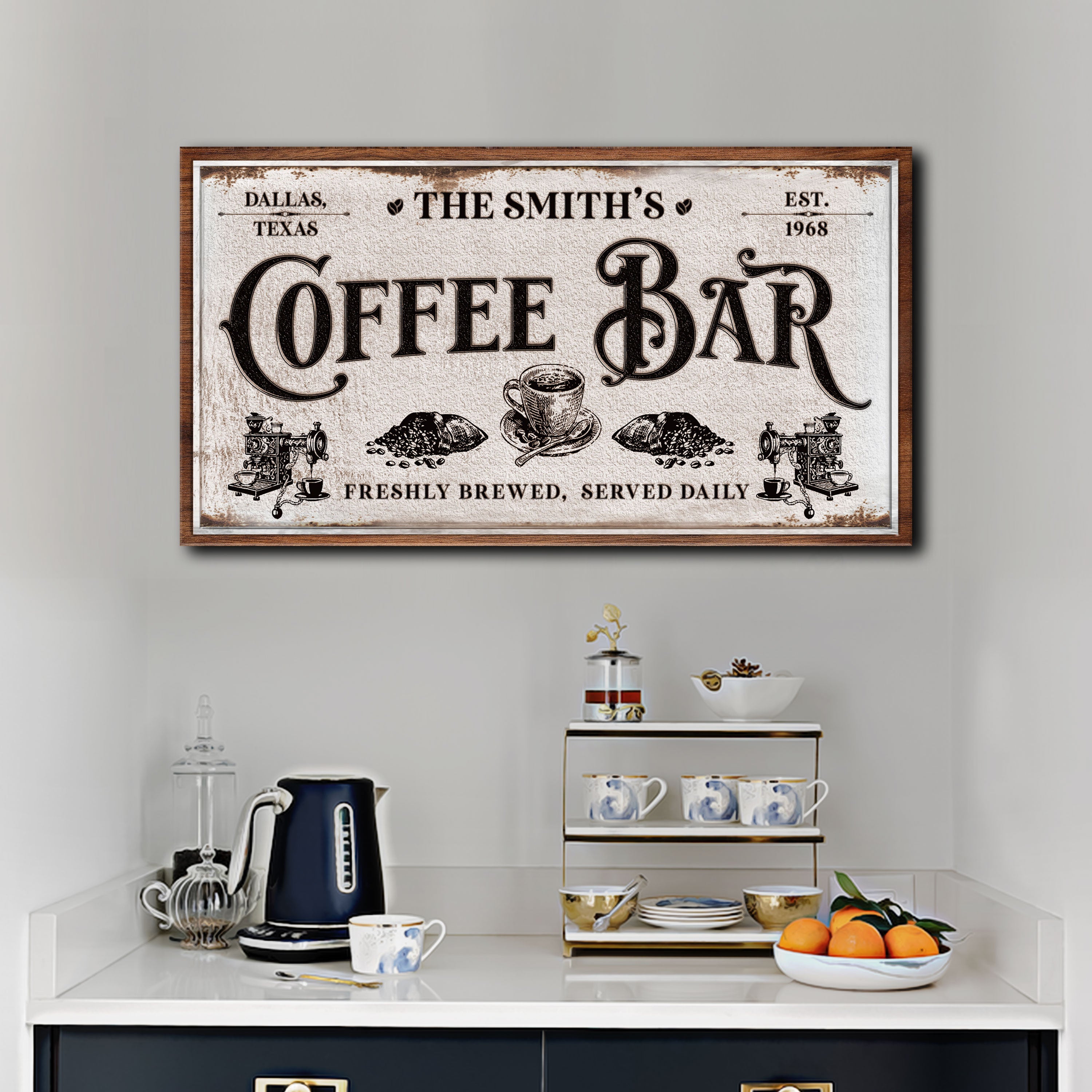 Coffee Bar Sign VIII on sale at MyriadMart