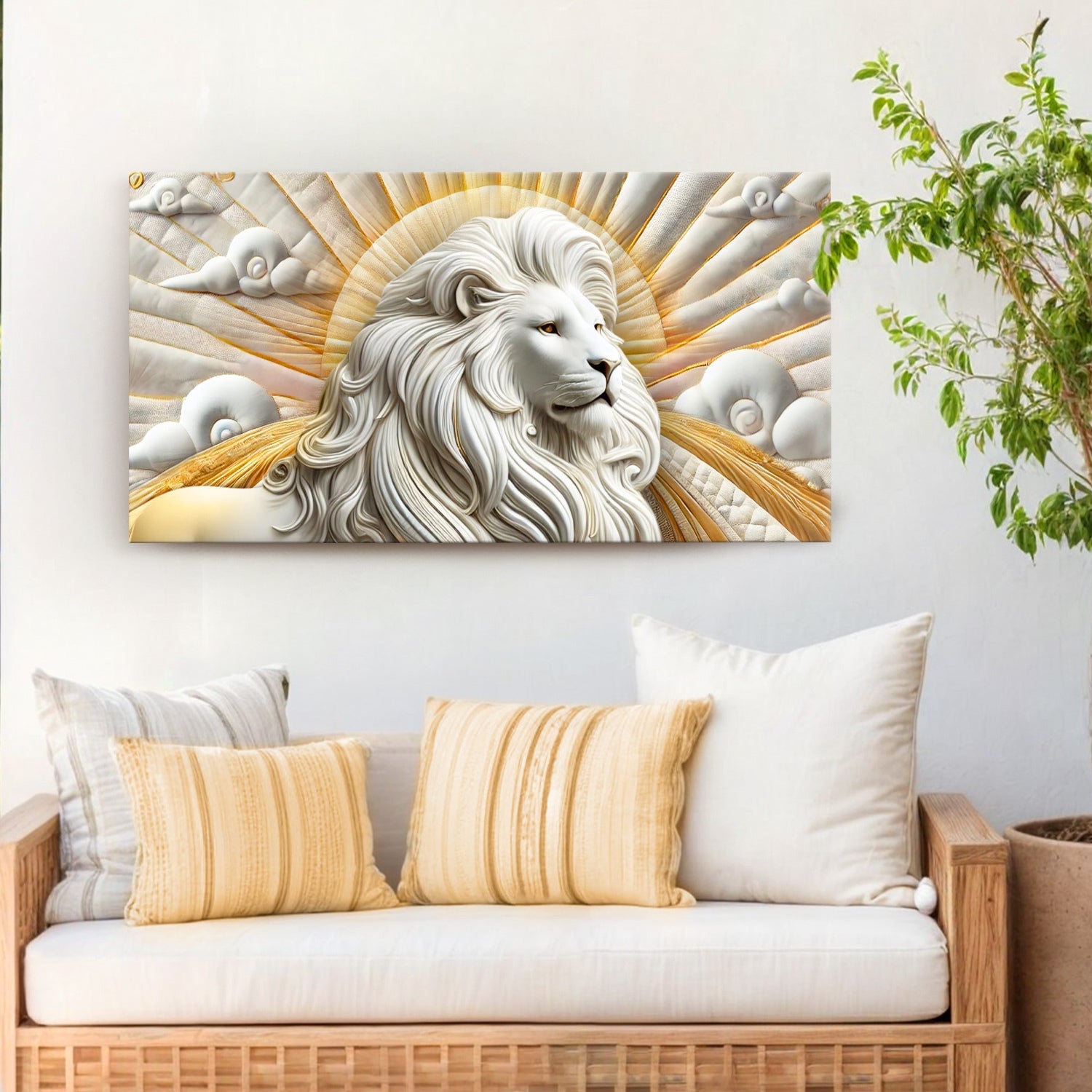 3D Majestic Lion Wall Art III on sale at MyriadMart