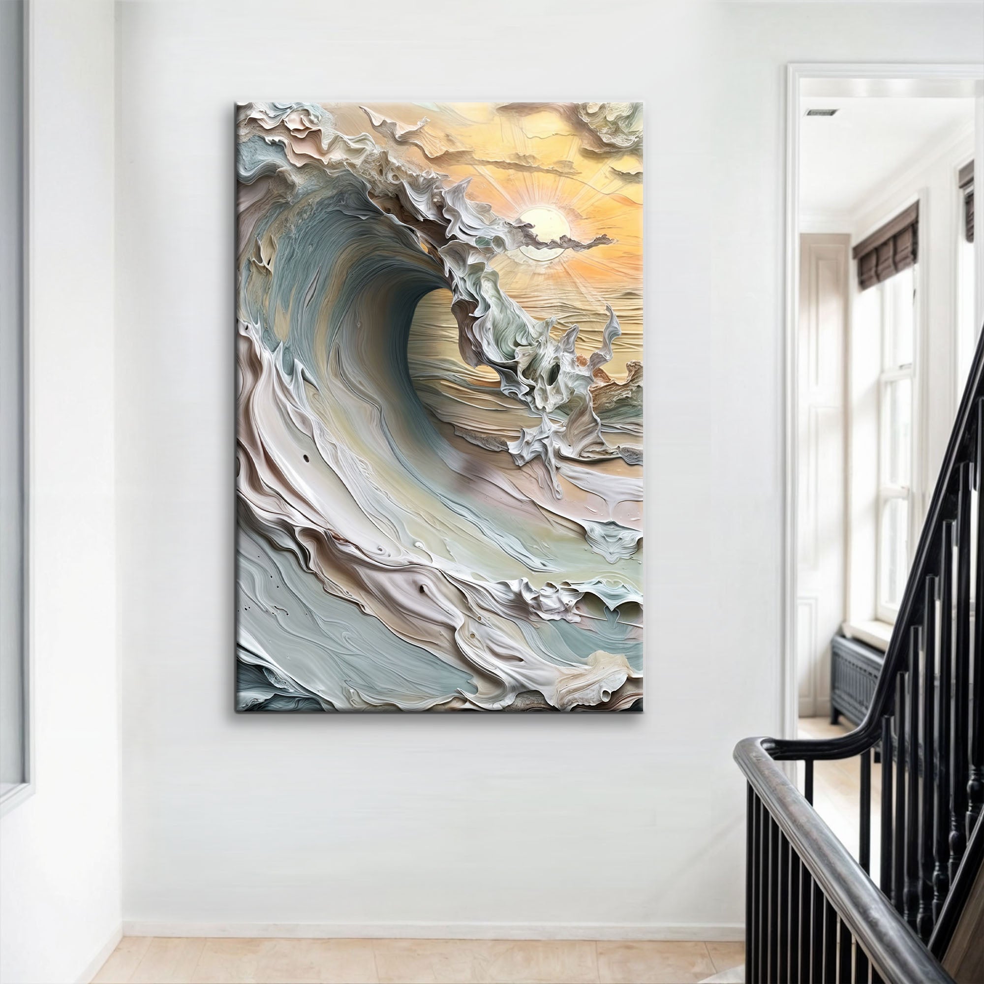 Giant Waves Seascape Wall Art on sale at MyriadMart