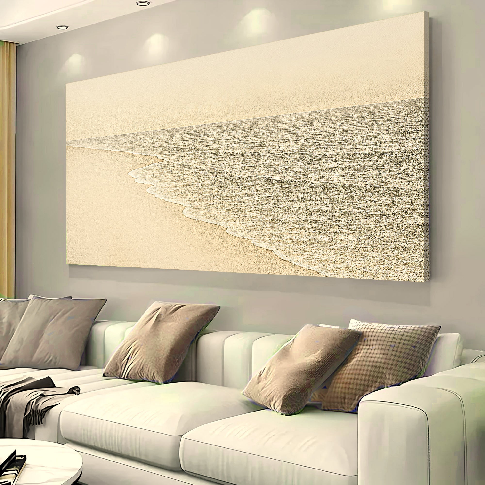 Beach Shoreline Coastal Wall Art III on sale at MyriadMart