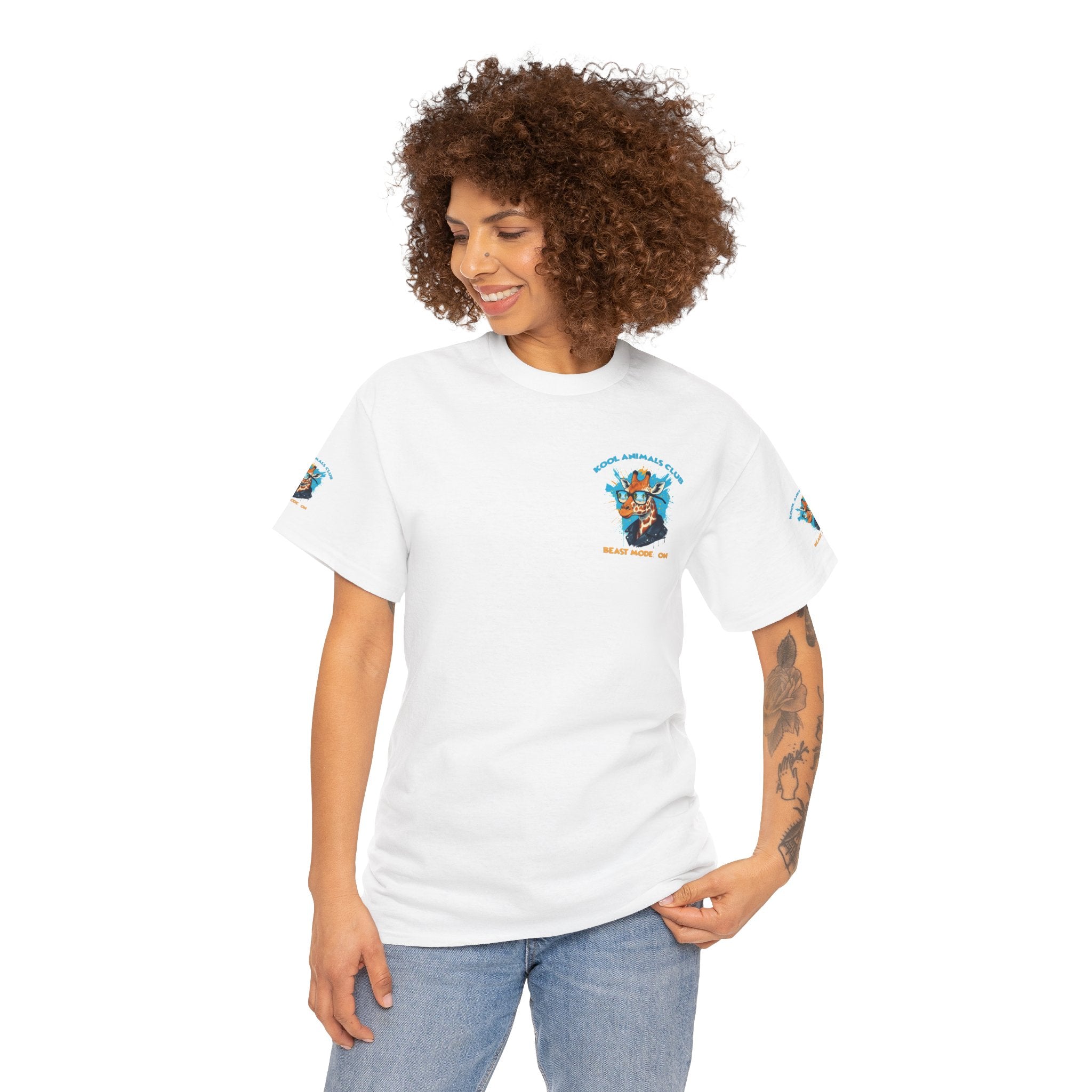 Kool Animals Club Tee, Unisex Graphic T-Shirt, Fun Animal Apparel, Casual Wear, Unique Gift for Animal Lovers - MyriadMart