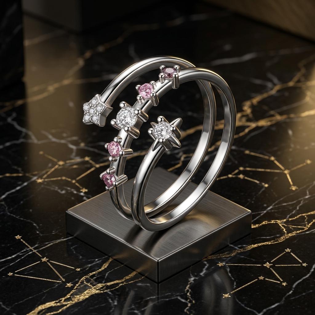 925 Sterling Silver CZ Pavé Ring on sale at MyriadMart