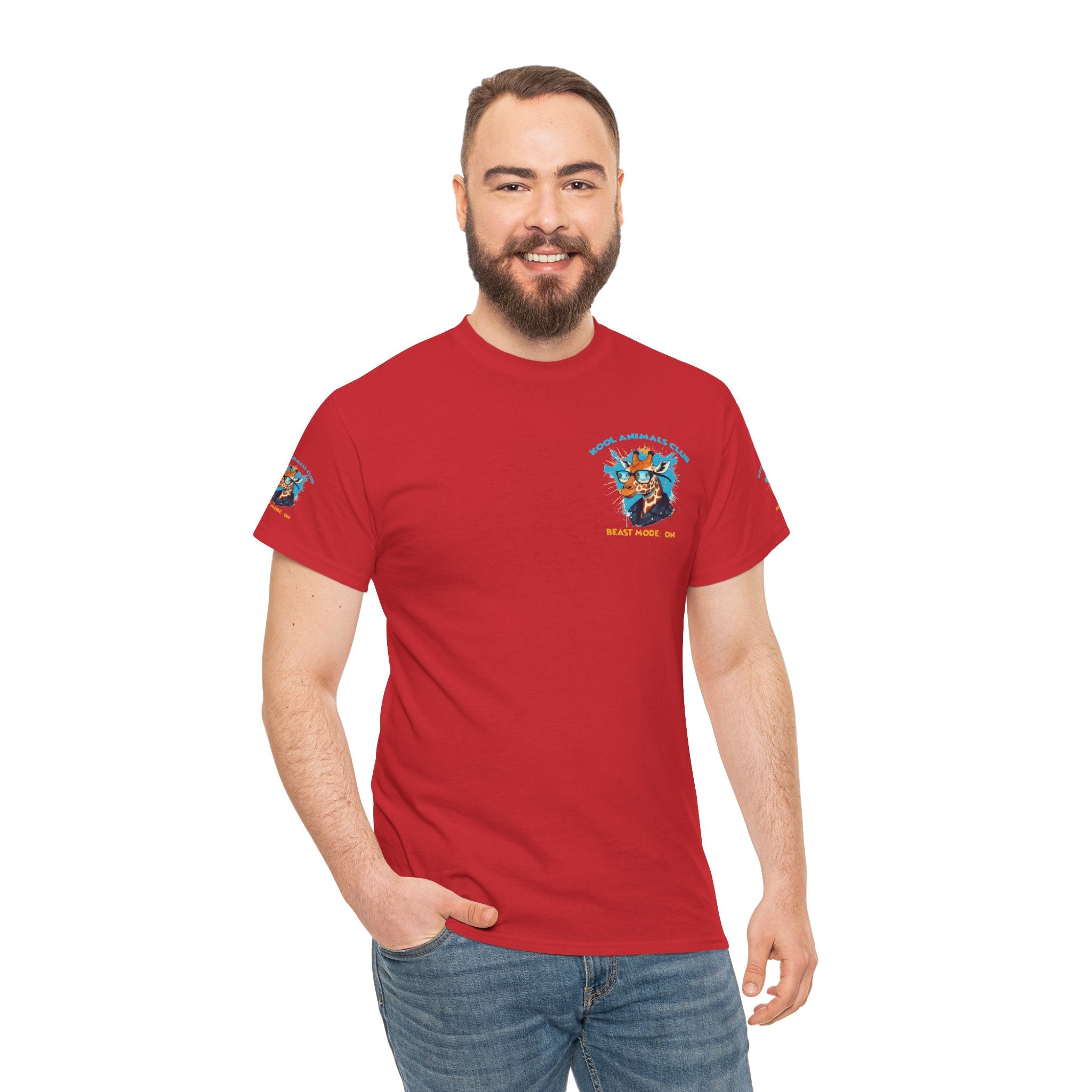 Kool Animals Club Tee, Unisex Graphic T-Shirt, Fun Animal Apparel, Casual Wear, Unique Gift for Animal Lovers on sale at MyriadMart