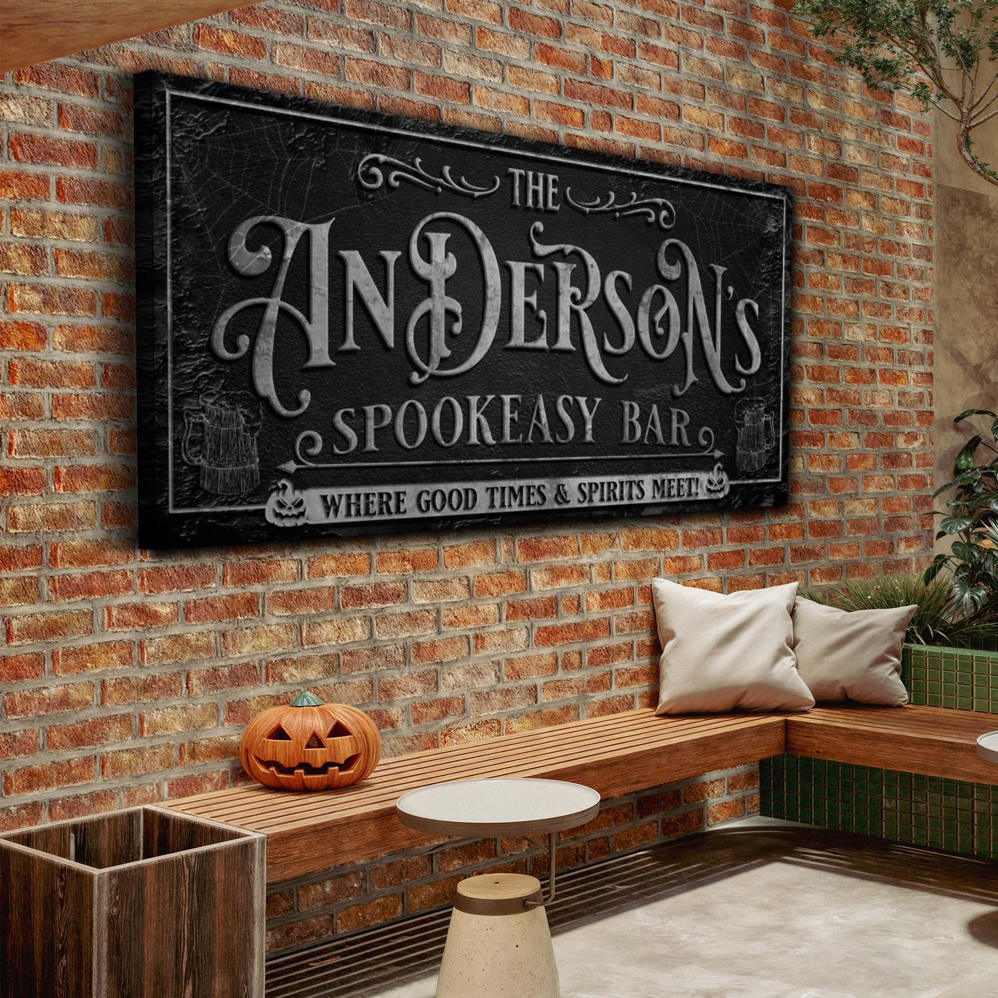 Personalized Spookeasy Bar Sign on sale at MyriadMart