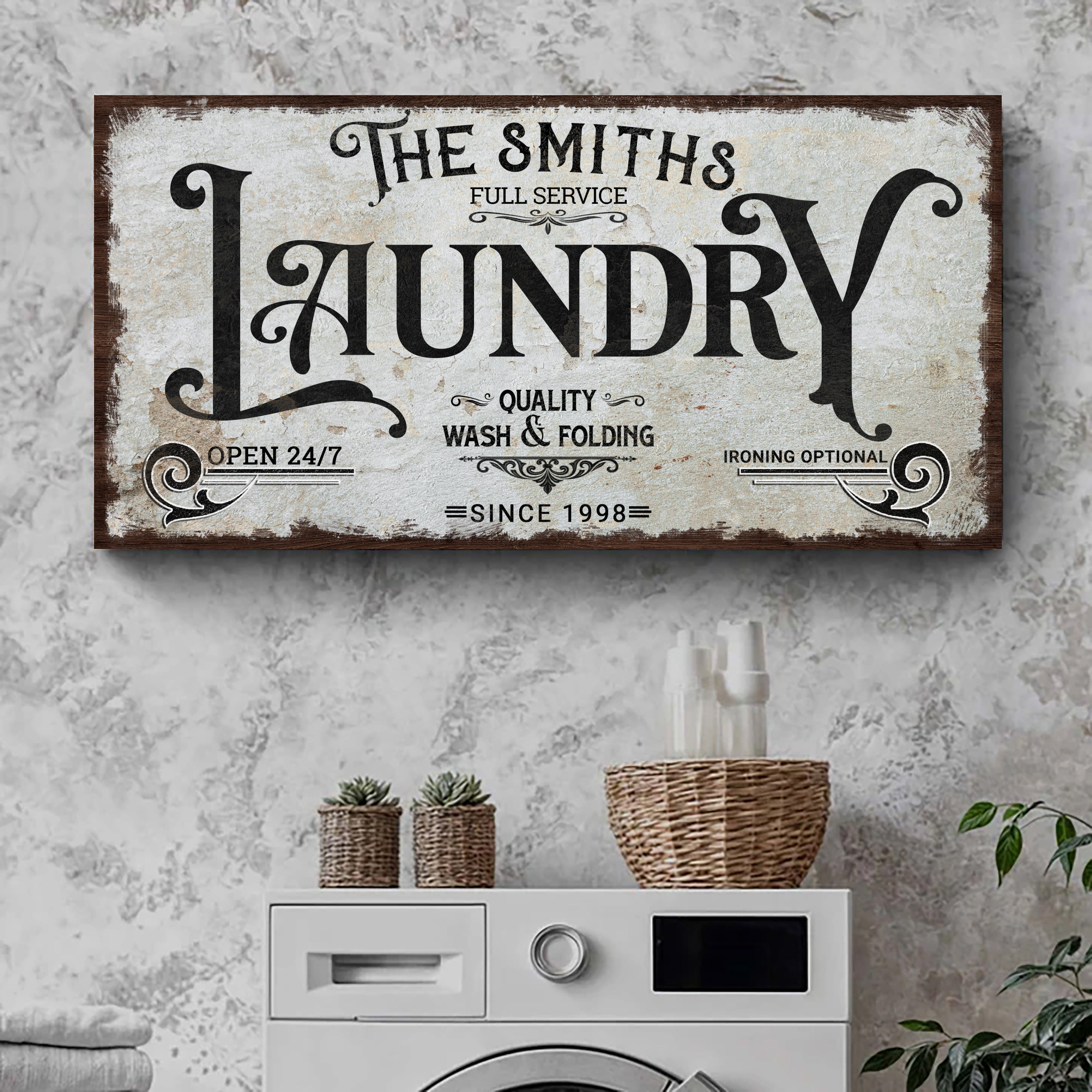 The Laundry Room Sign VII on sale at MyriadMart