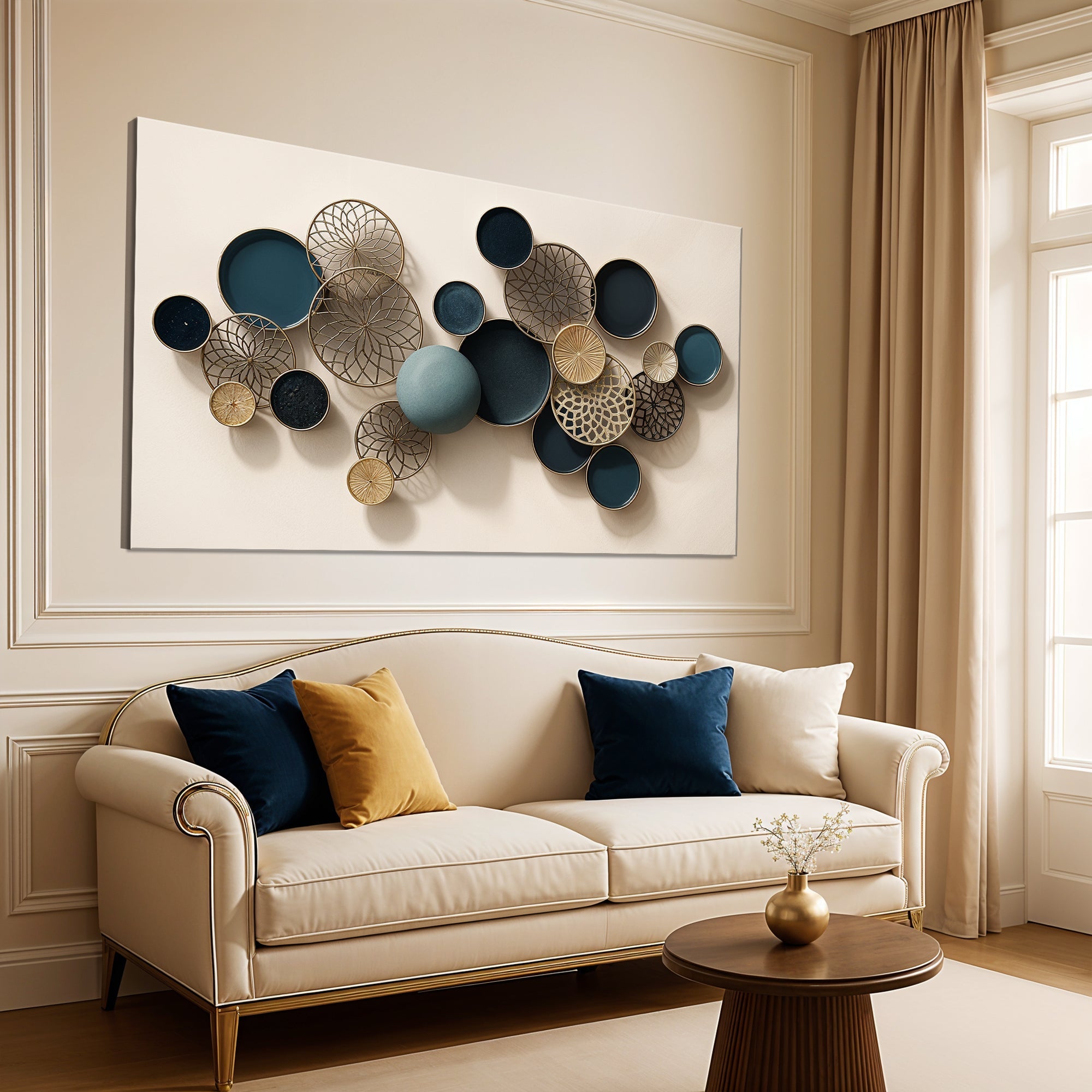 Lotus Leaf Abstract Wall Art on sale at MyriadMart