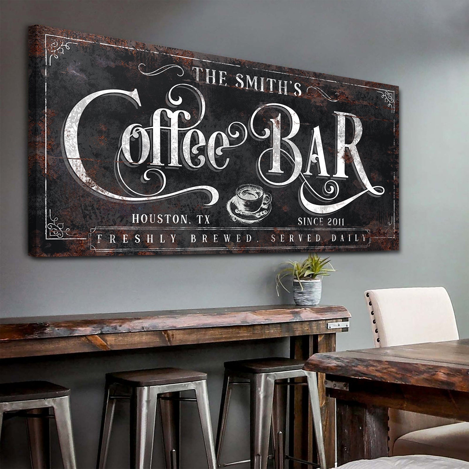 Coffee Bar Sign XI on sale at MyriadMart