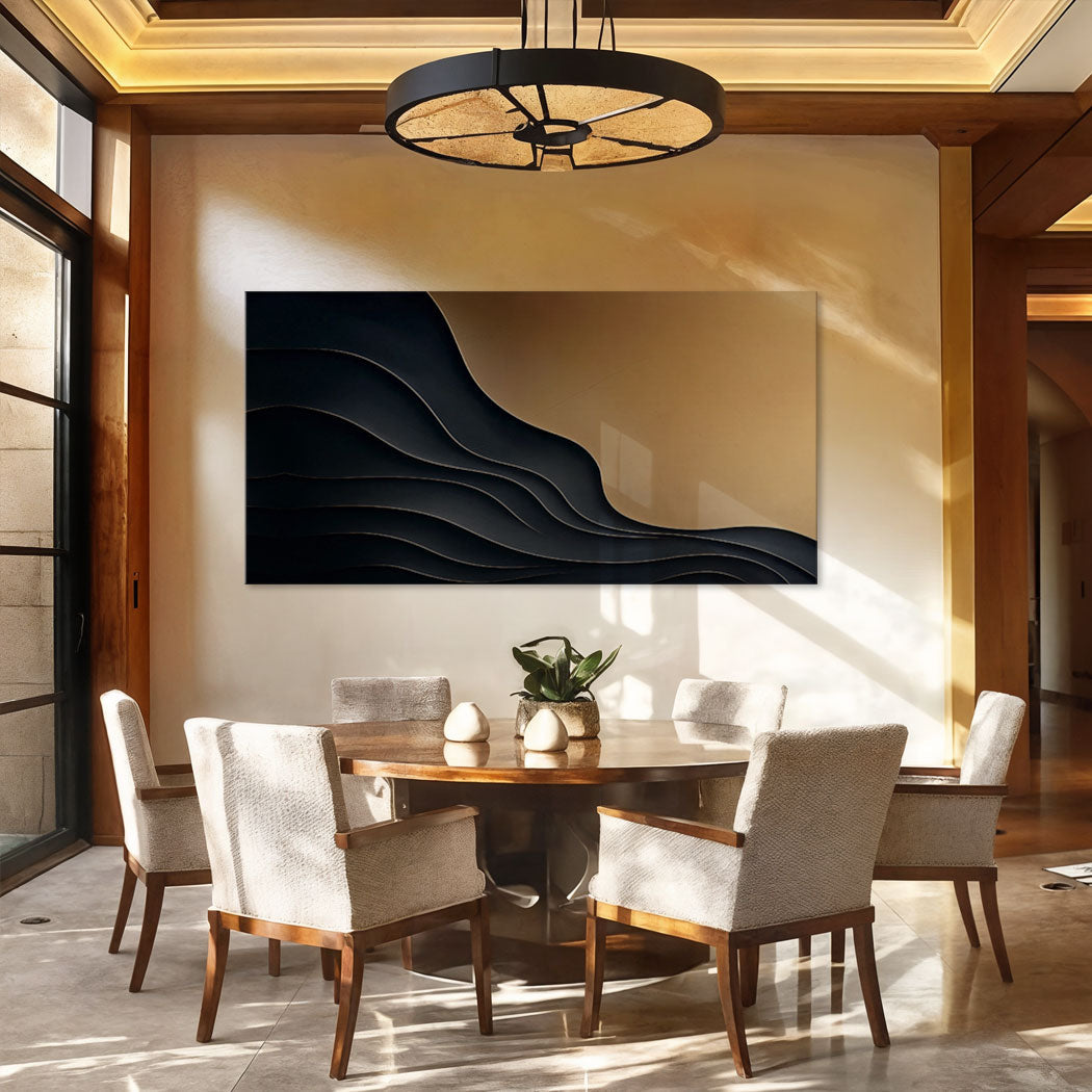 Black And Gold Minimalist Abstract X on sale at MyriadMart