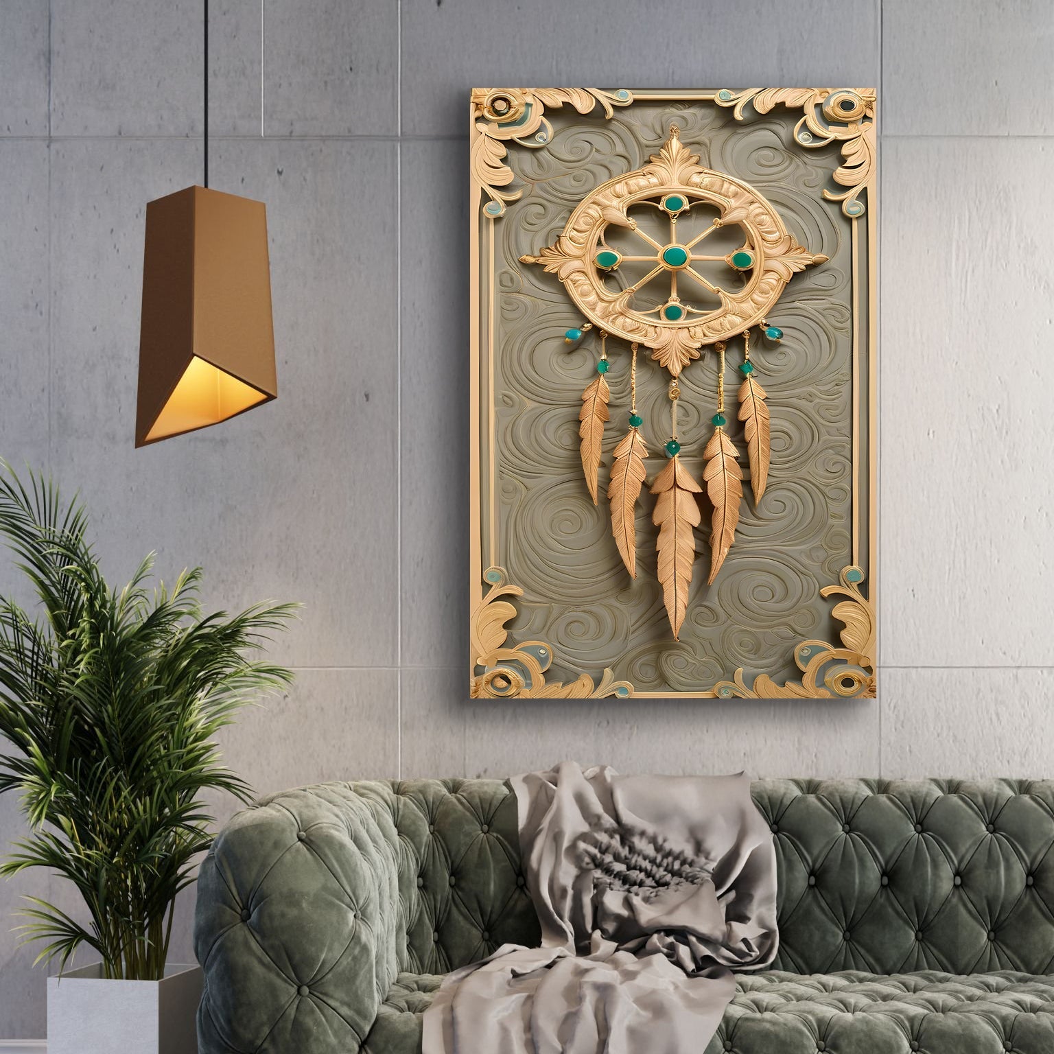 3D Whispering Feathers Wall Art II on sale at MyriadMart