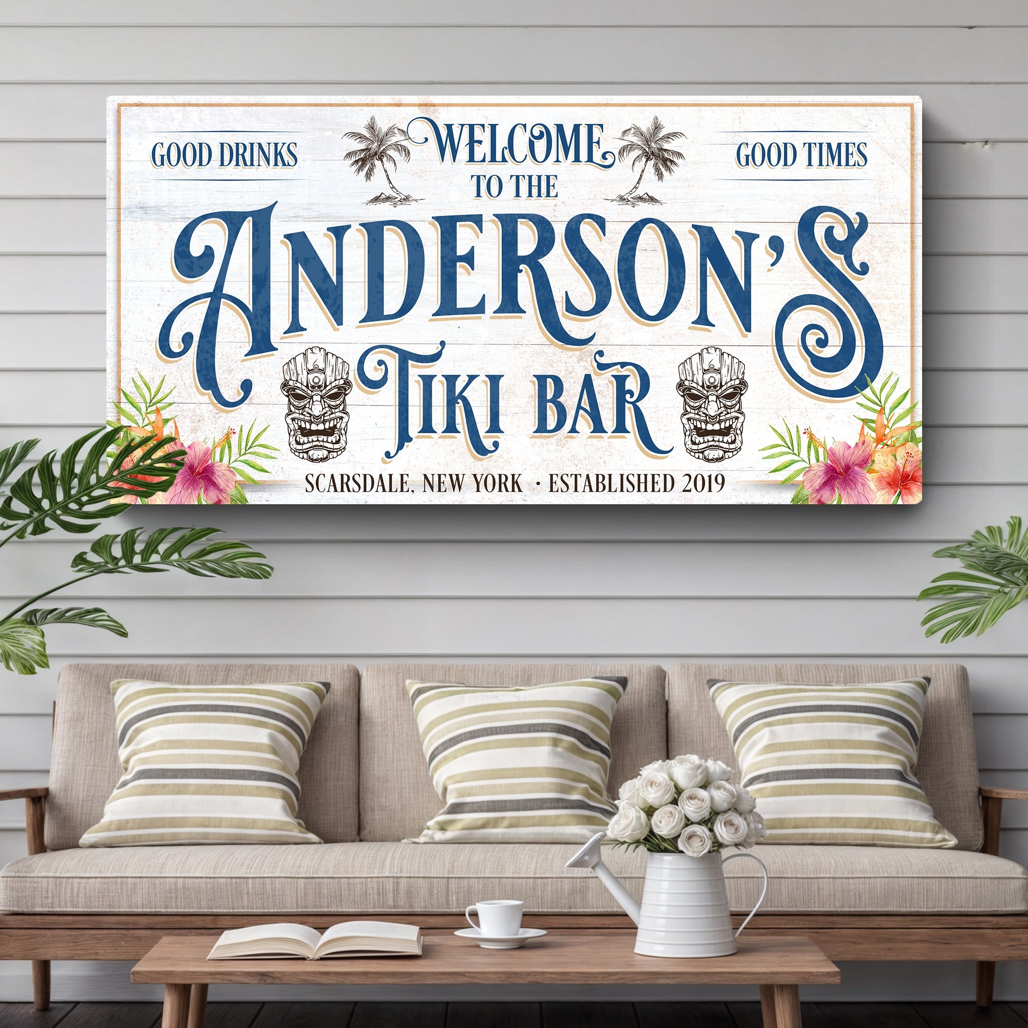 Personalized Tiki Bar Sign II on sale at MyriadMart