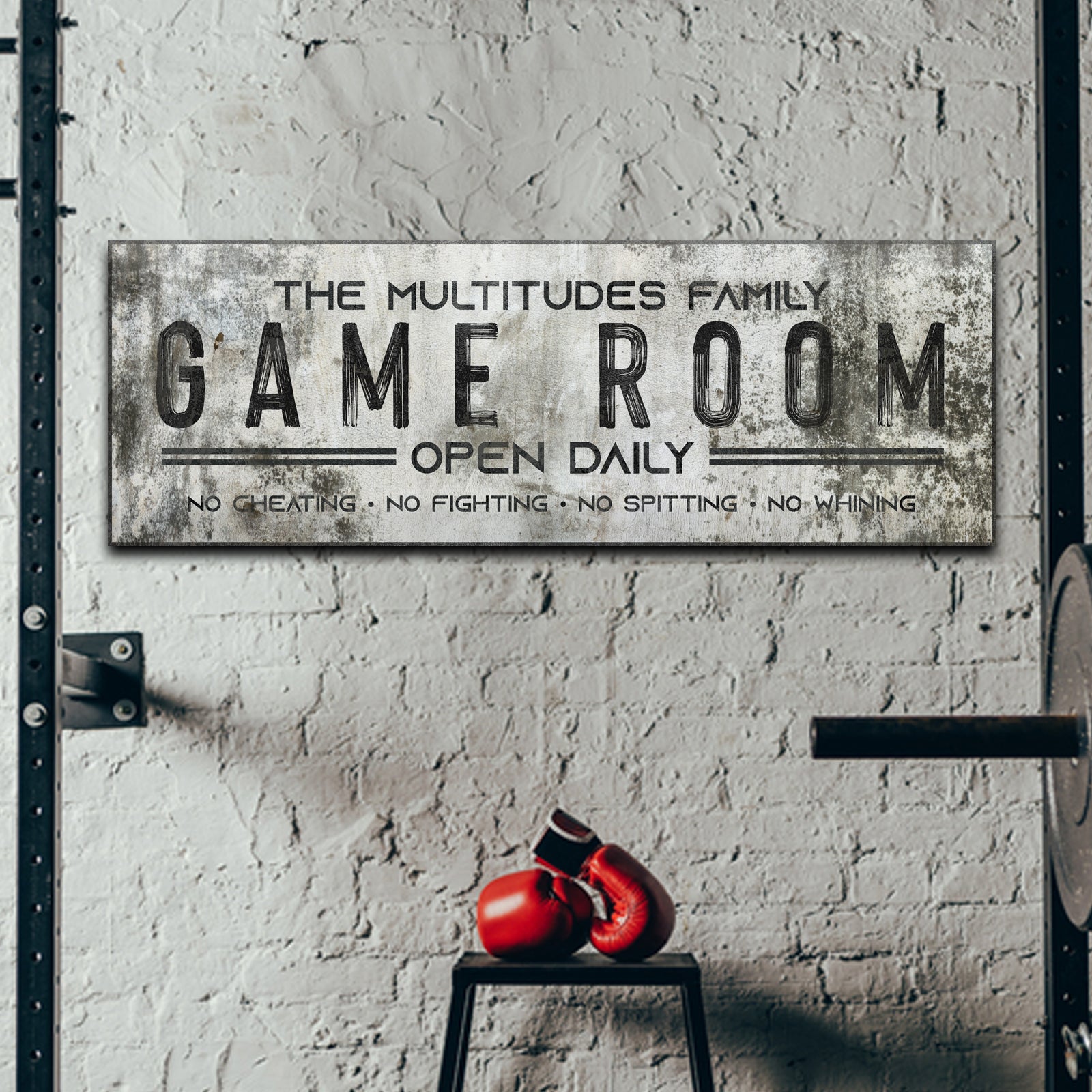 Family Game Room Sign II on sale at MyriadMart