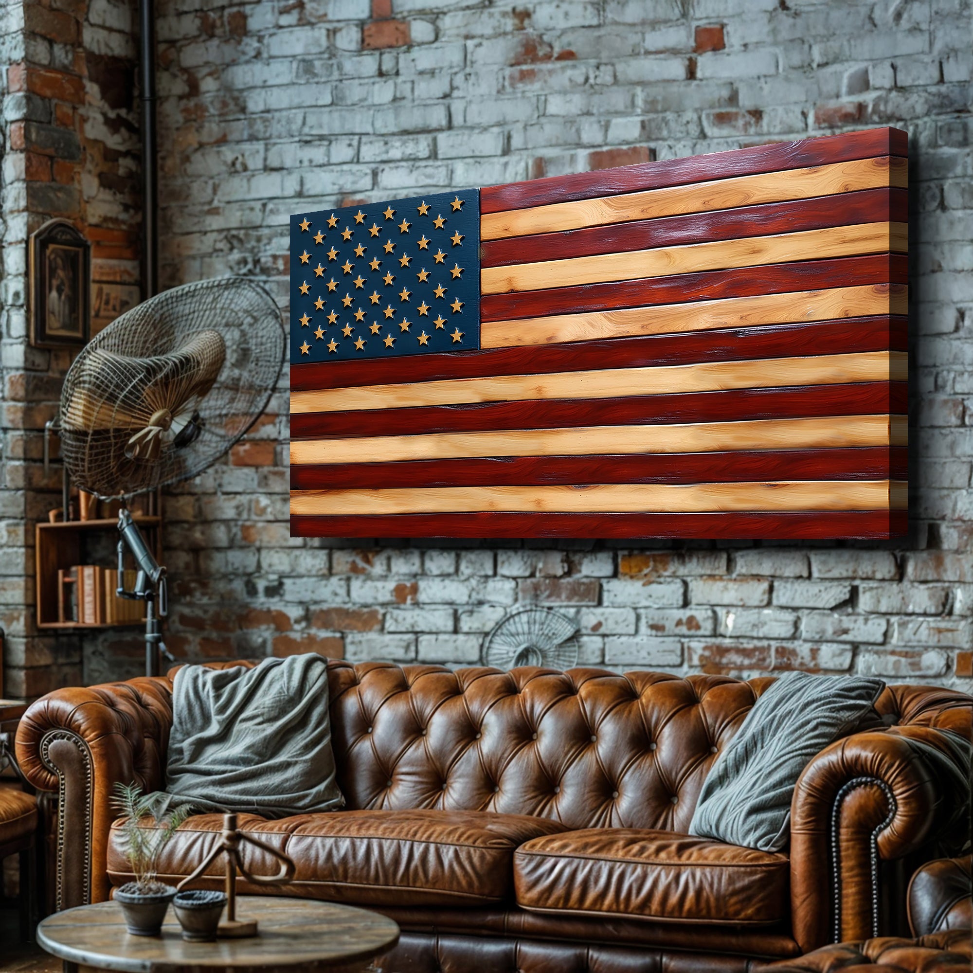 Old Glory American Flag Wall Art II on sale at MyriadMart