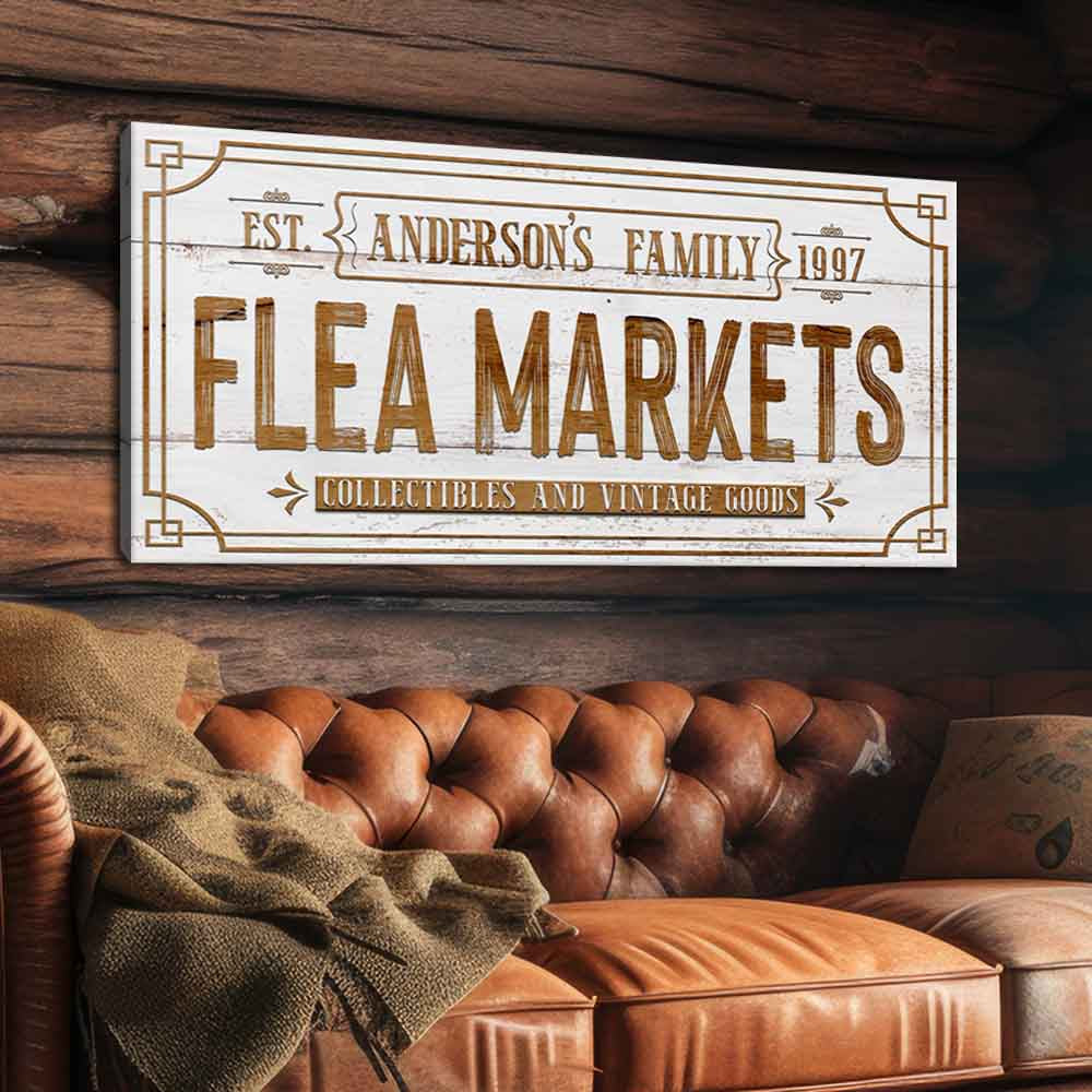Family Flea Market Sign II on sale at MyriadMart