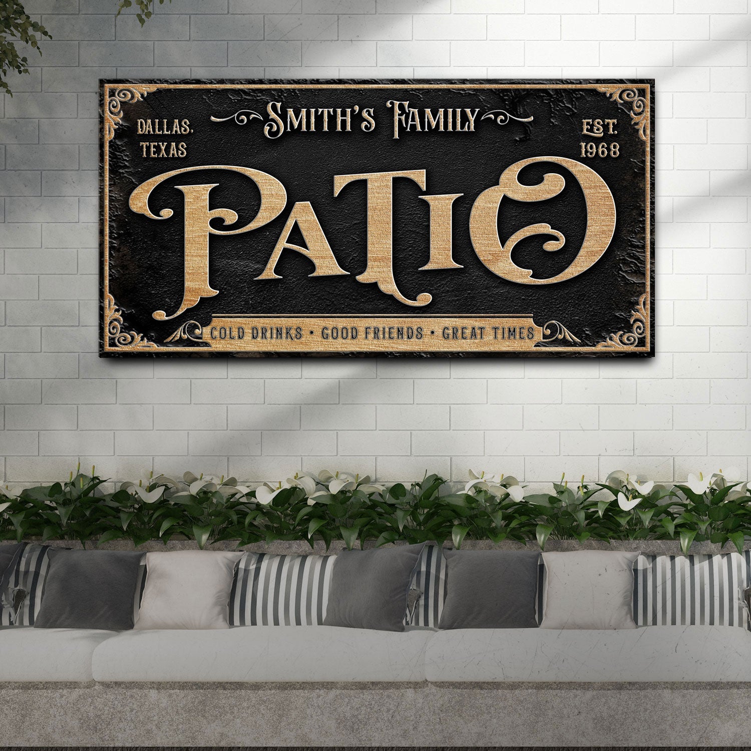 Personalized Patio Sign II on sale at MyriadMart