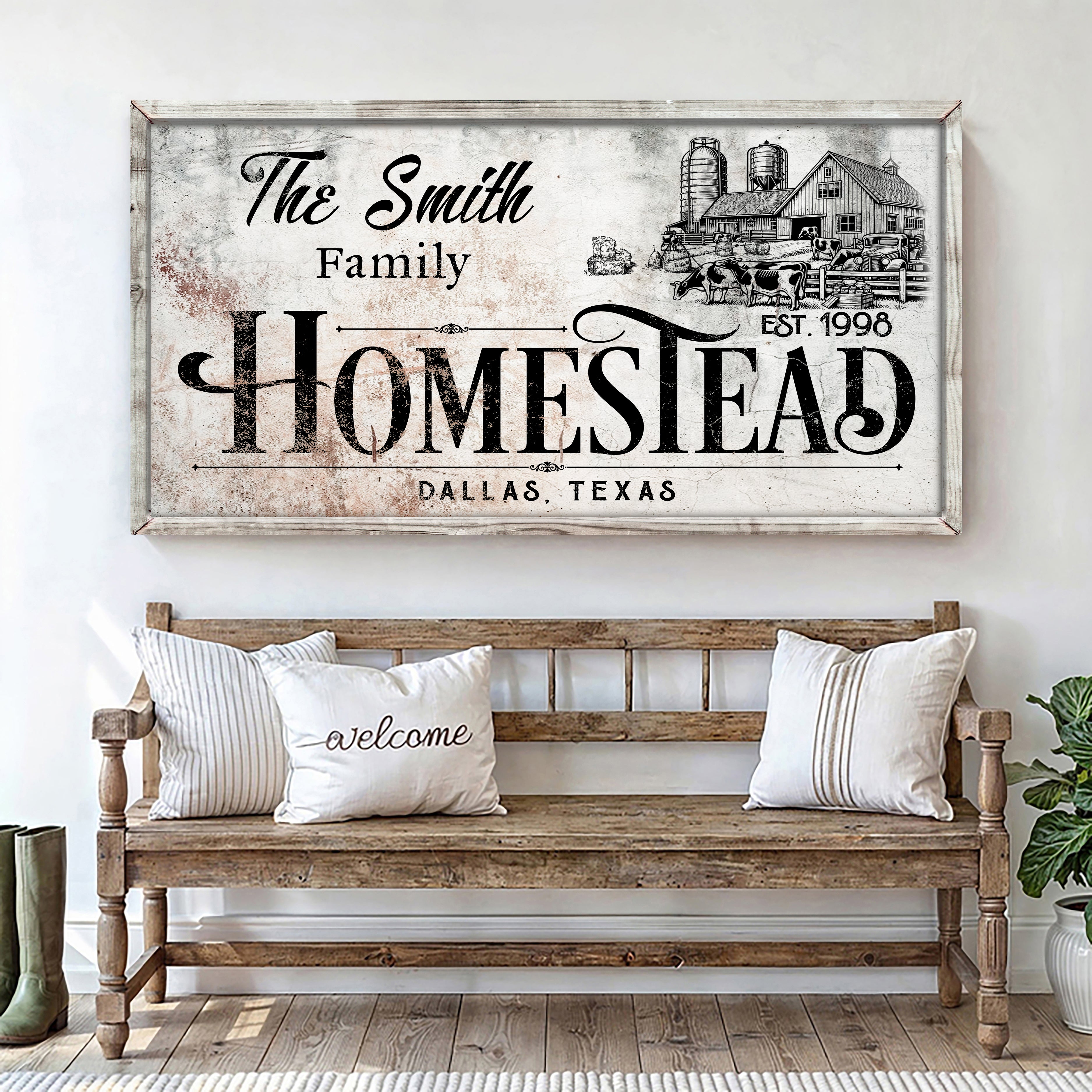 Homestead Sign XIII on sale at MyriadMart