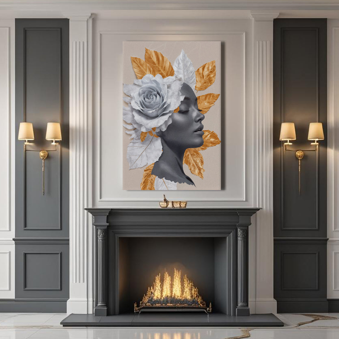 Floral Majesty Wall Art IV on sale at MyriadMart