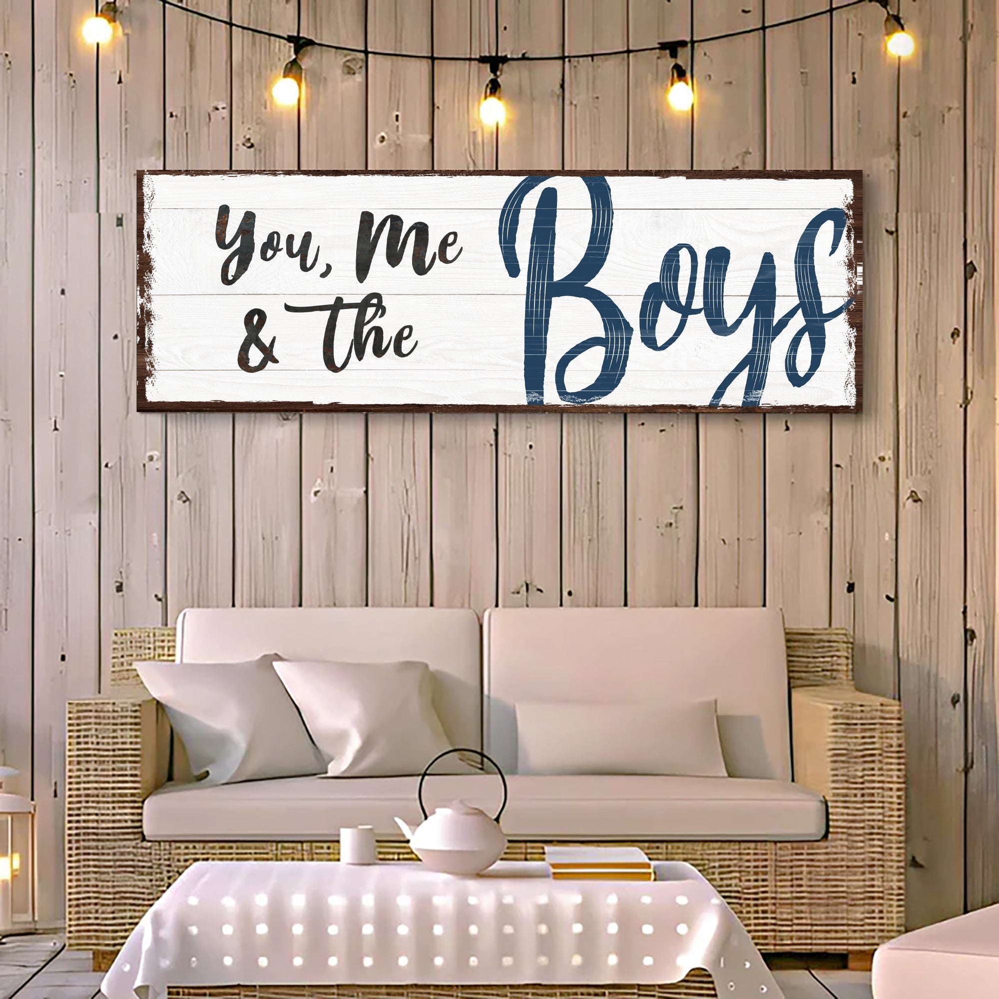 You, Me And The Boys Sign VII on sale at MyriadMart