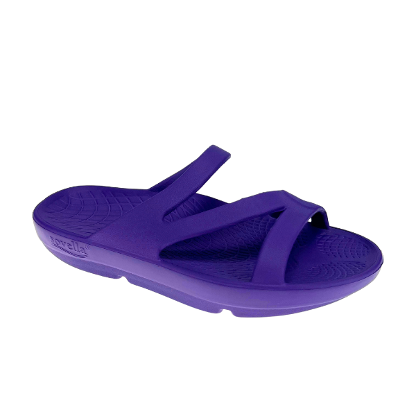 Sovella Active Recovery Sandals Women's PF Slide Purple on sale at MyriadMart