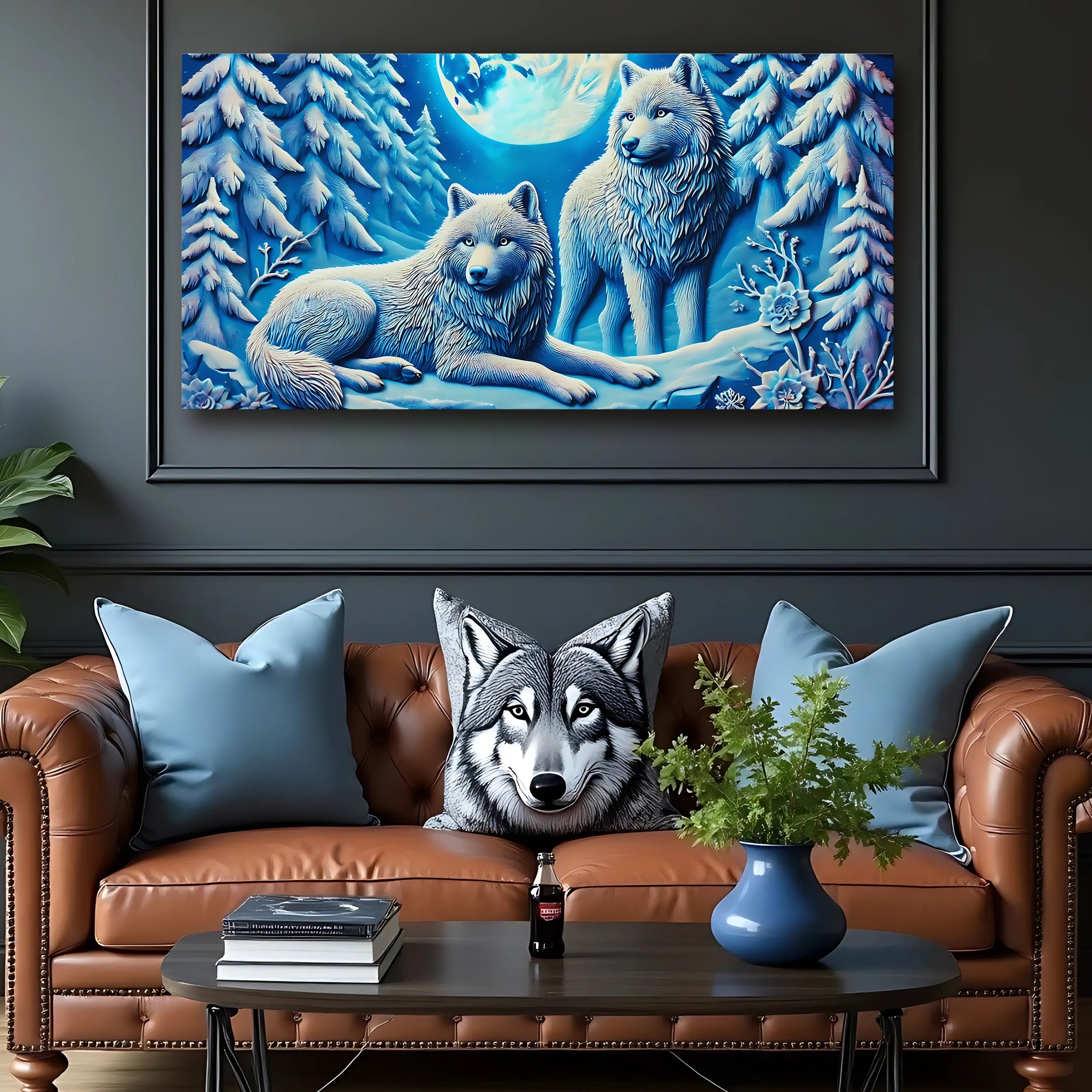3D Wolves Wall Art V on sale at MyriadMart