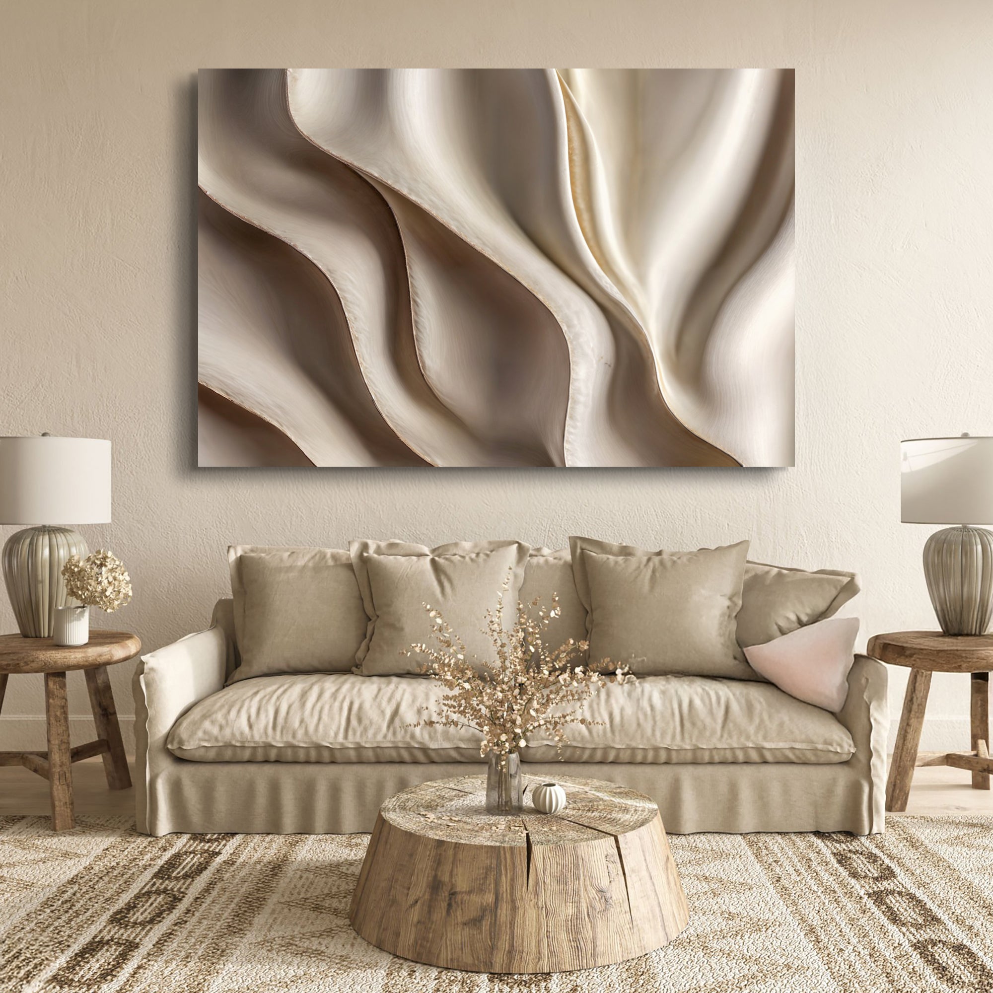Beyond the Surface – 3D Abstract Waves Wall Art on sale at MyriadMart