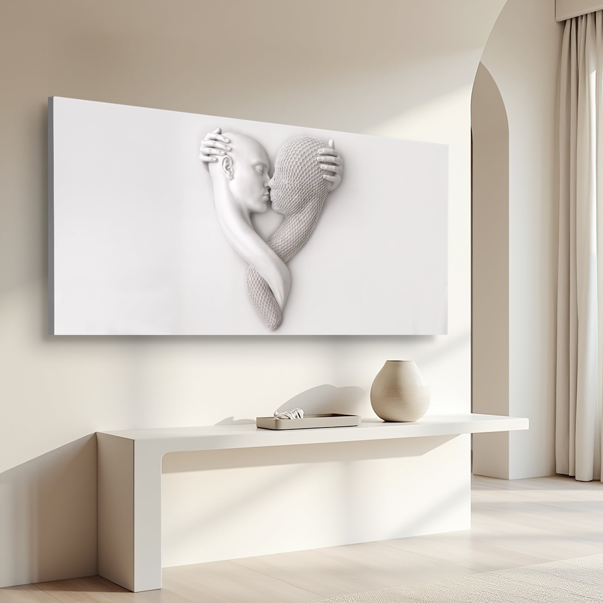 Eternal Love Figure Abstract Wall Art VI on sale at MyriadMart
