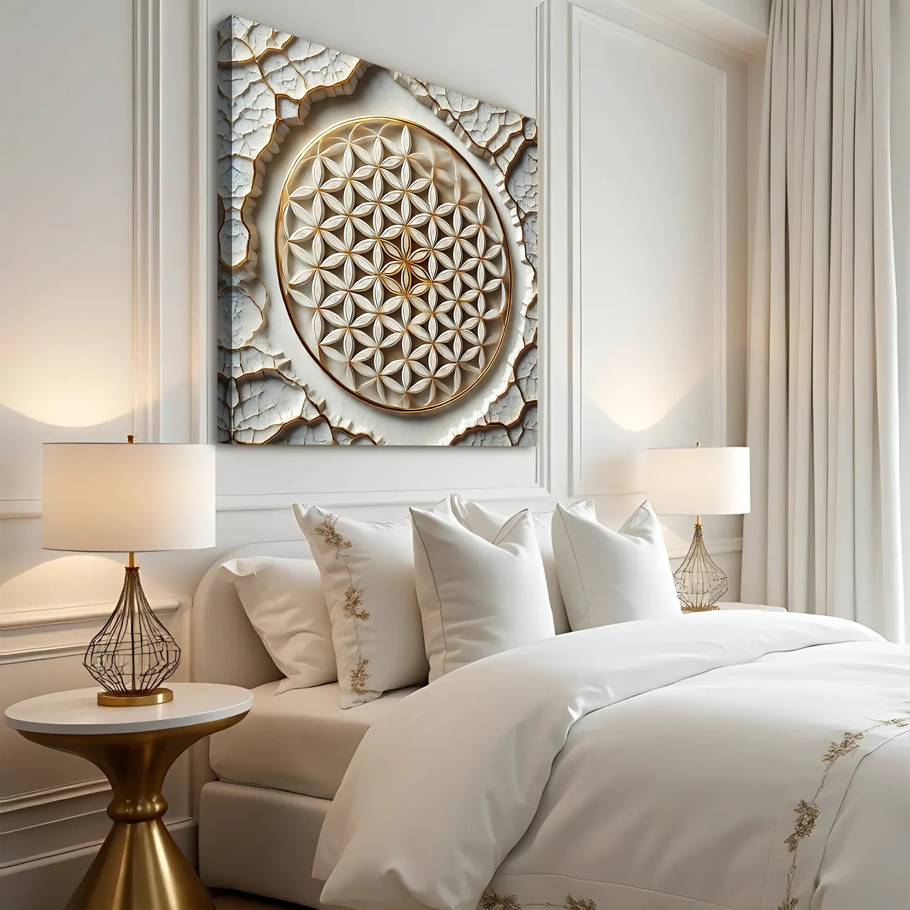 Flower Of Life Wall Art VI on sale at MyriadMart