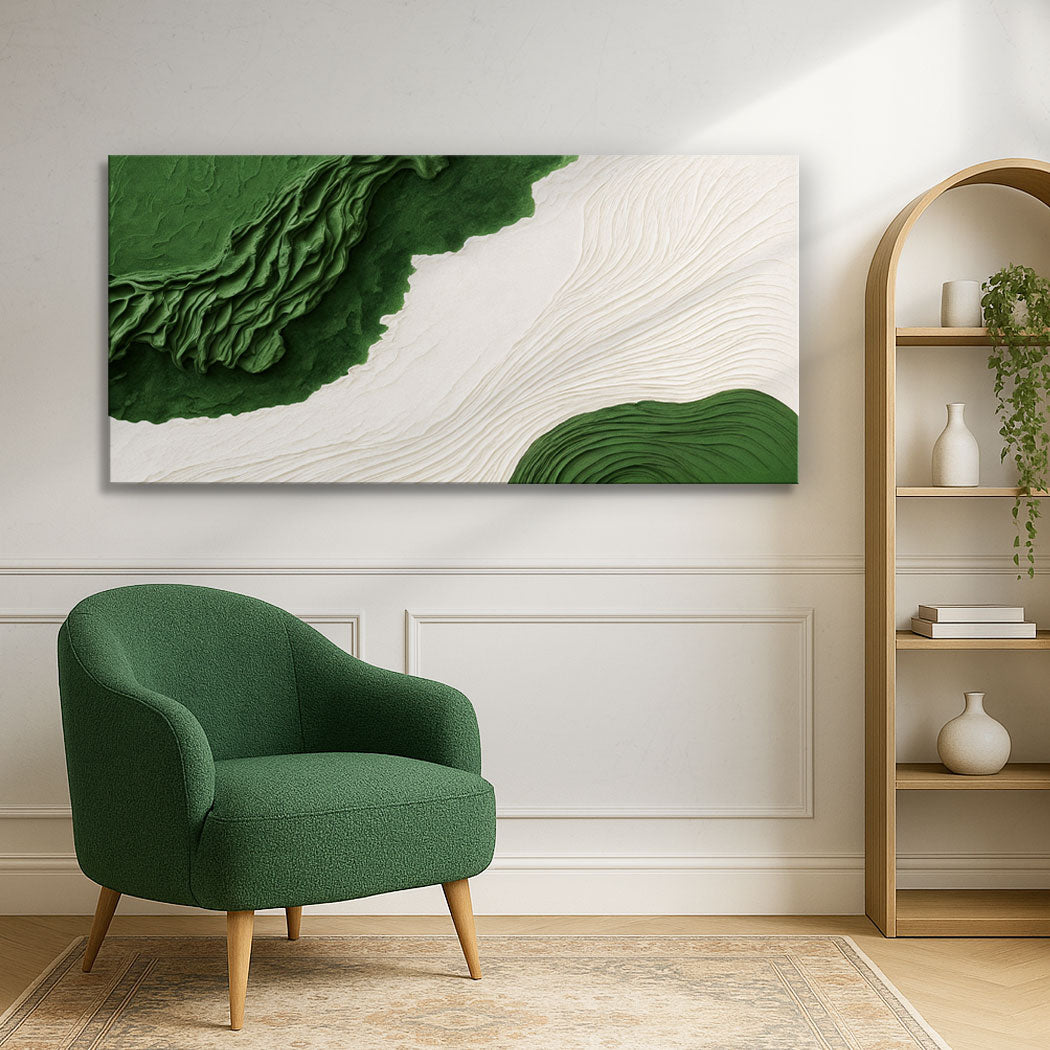 Green Rivers Abstract Wall Art IX on sale at MyriadMart