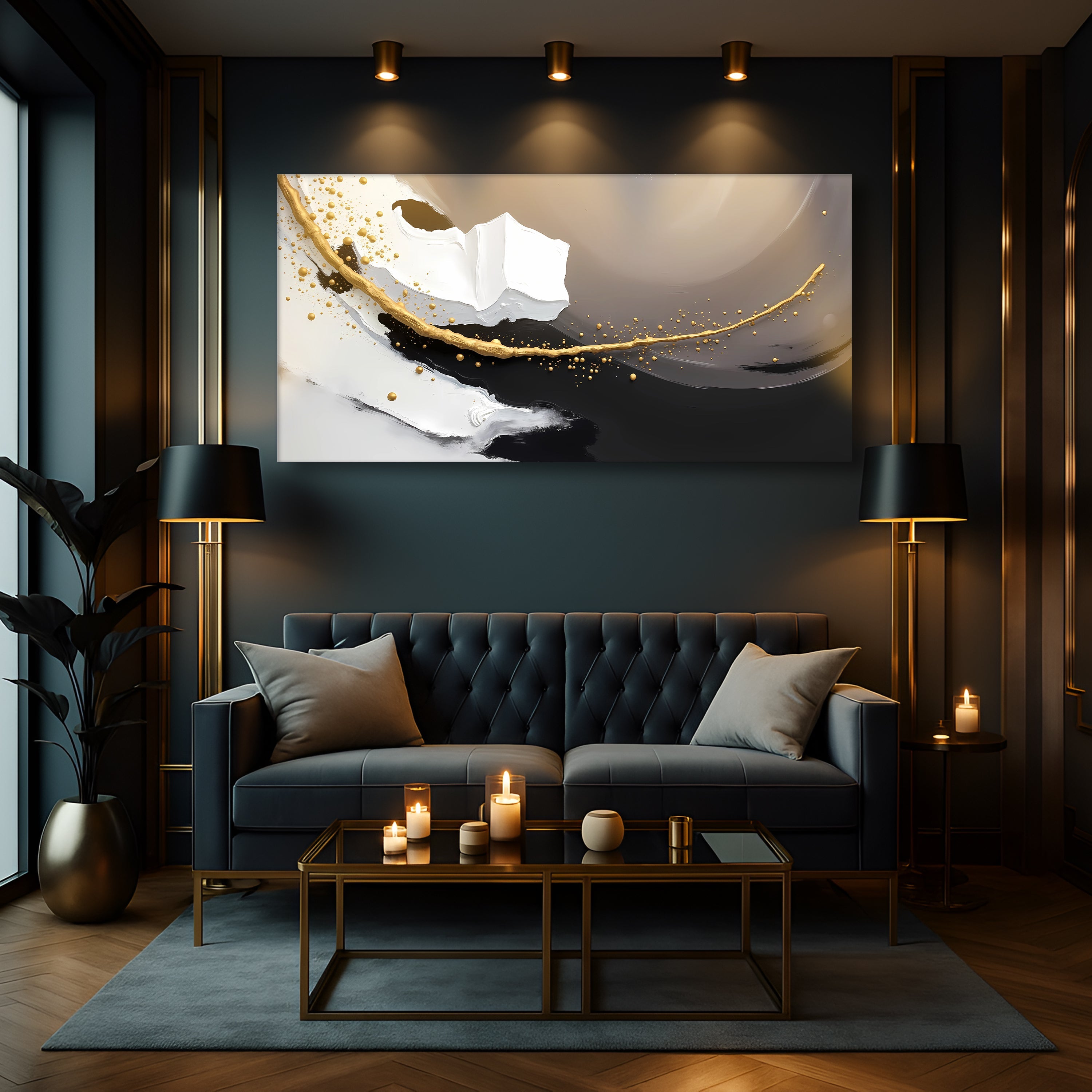 Wave Abstract Wall Art on sale at MyriadMart