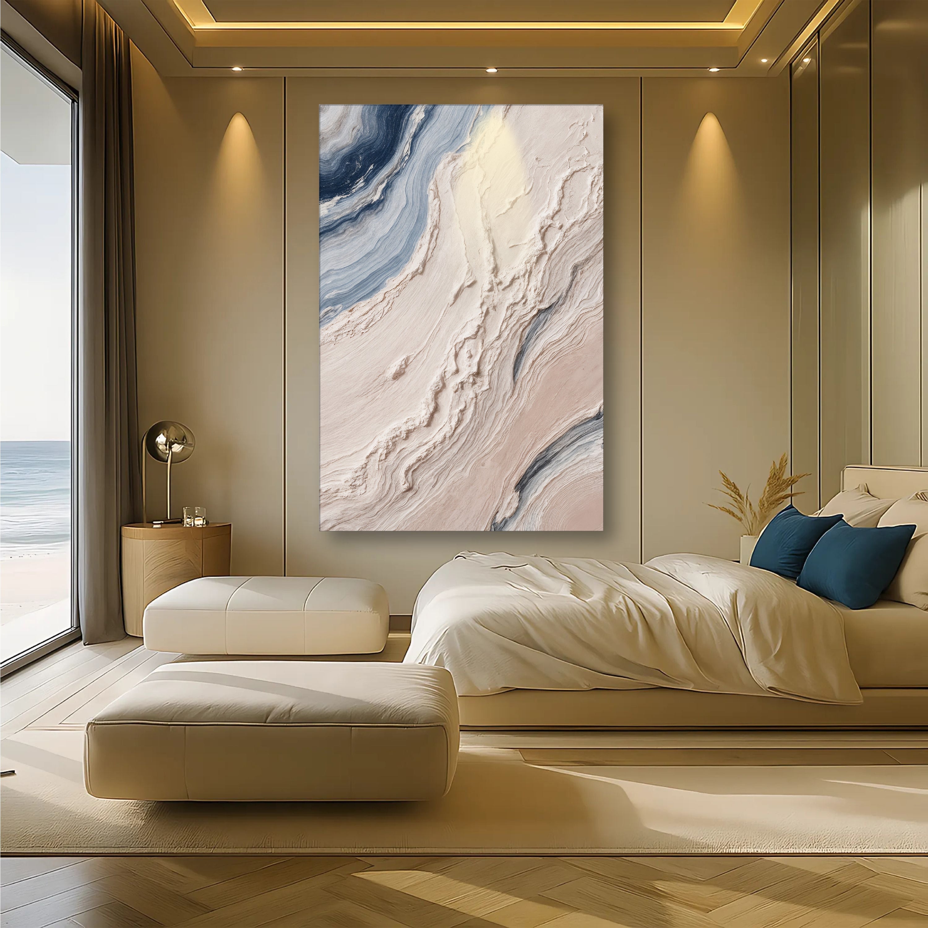Minimalist Waves Wall Art III on sale at MyriadMart