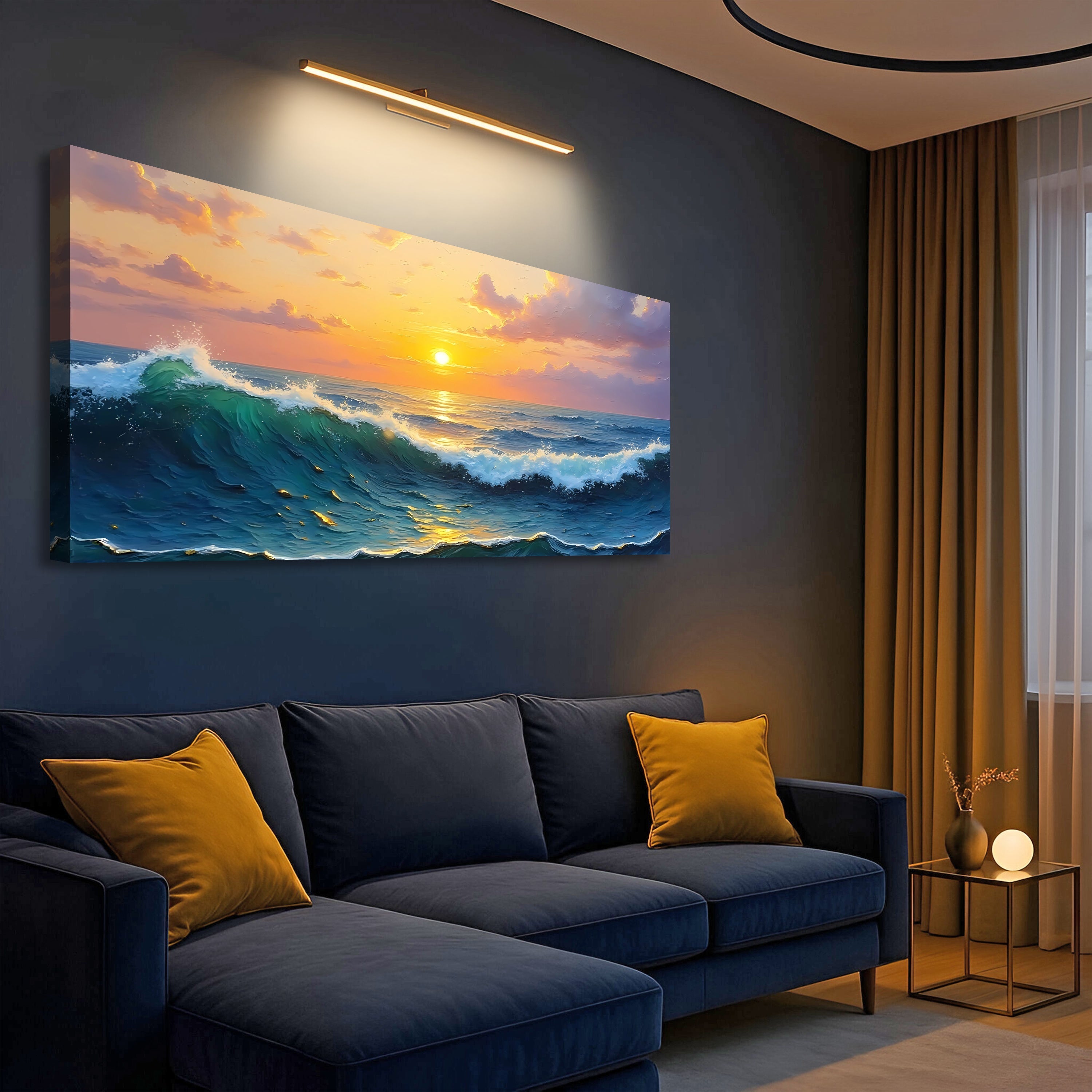 Waterscape Abstract Wall Art XII on sale at MyriadMart