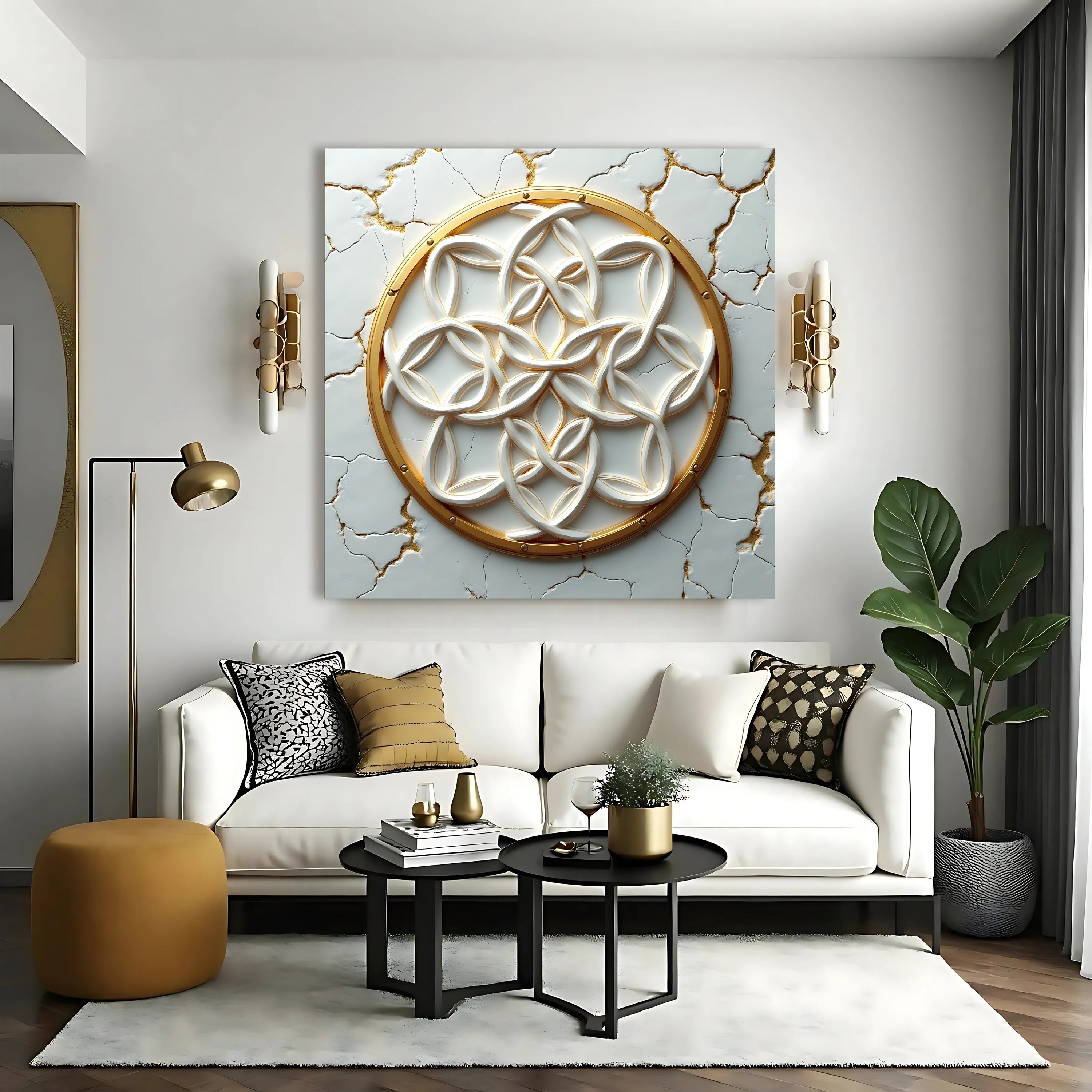 Flower Of Life Wall Art IV on sale at MyriadMart