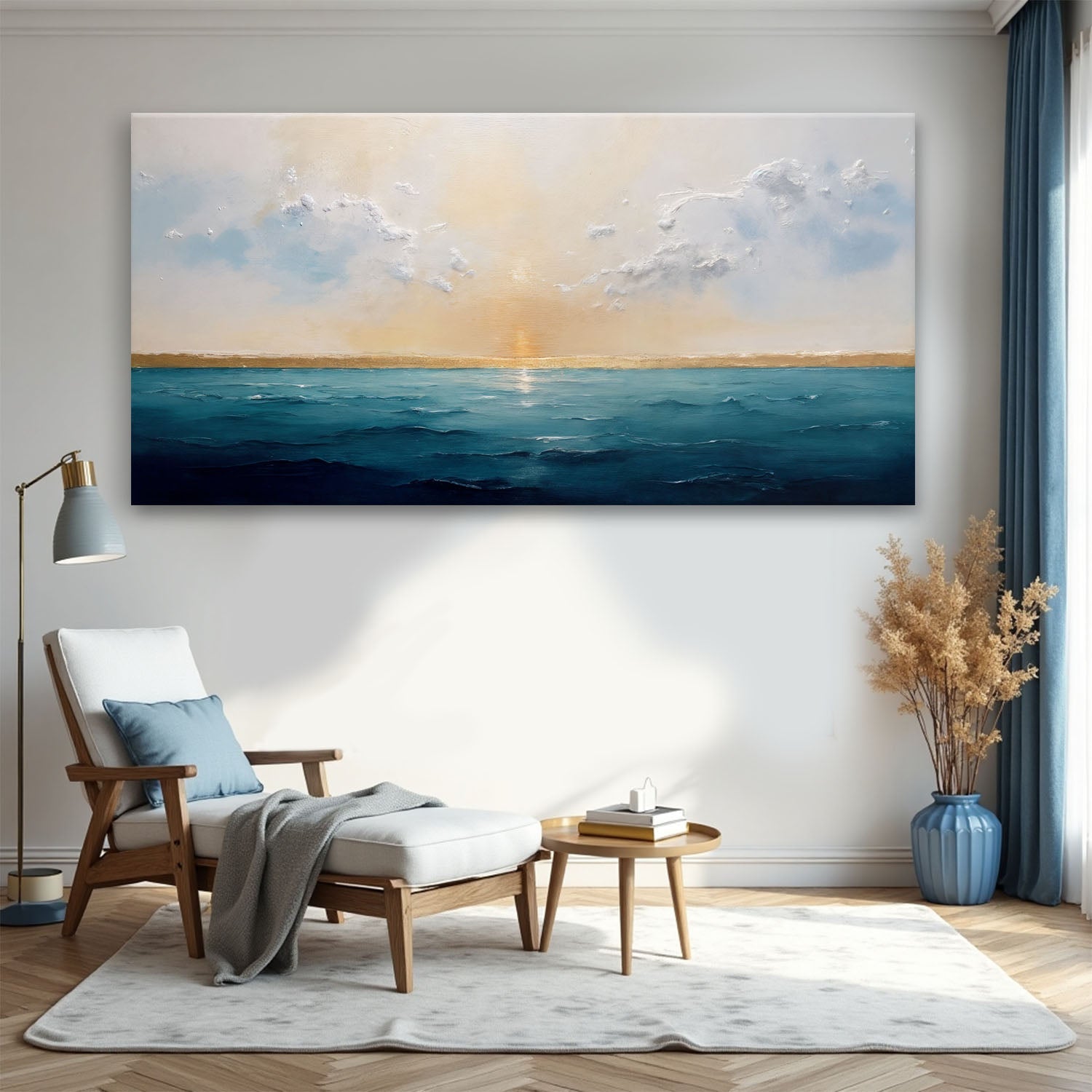 Waterscape Abstract Wall Art VI on sale at MyriadMart
