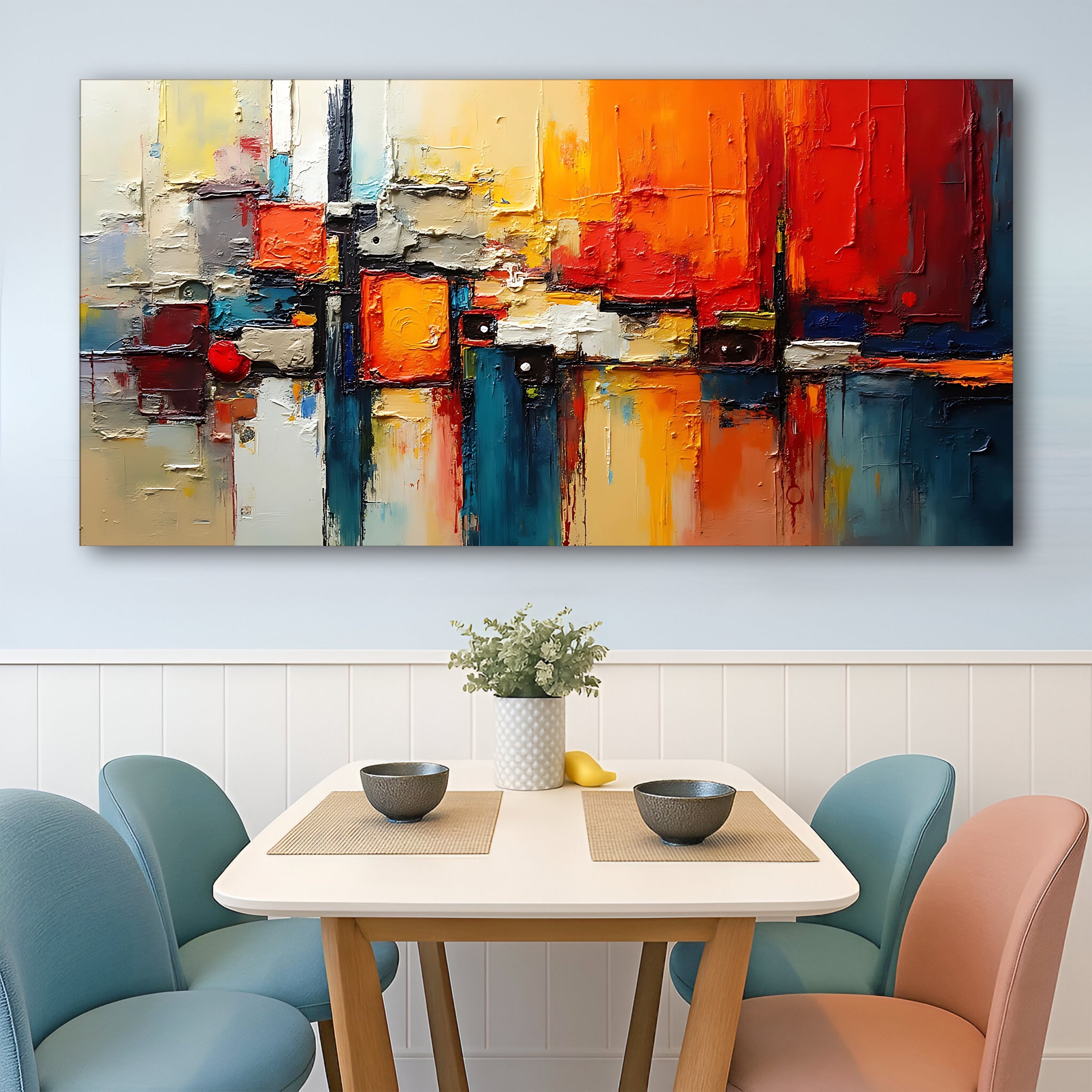Colorful Abstract Wall Art II on sale at MyriadMart