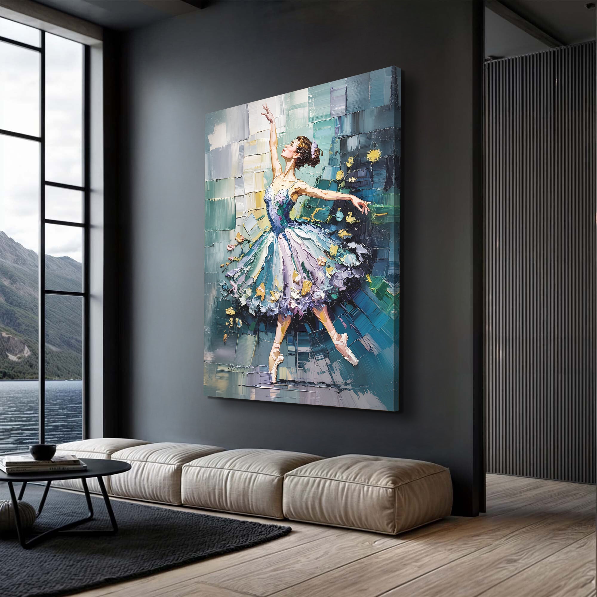 Ballerina Abstract Wall Art on sale at MyriadMart