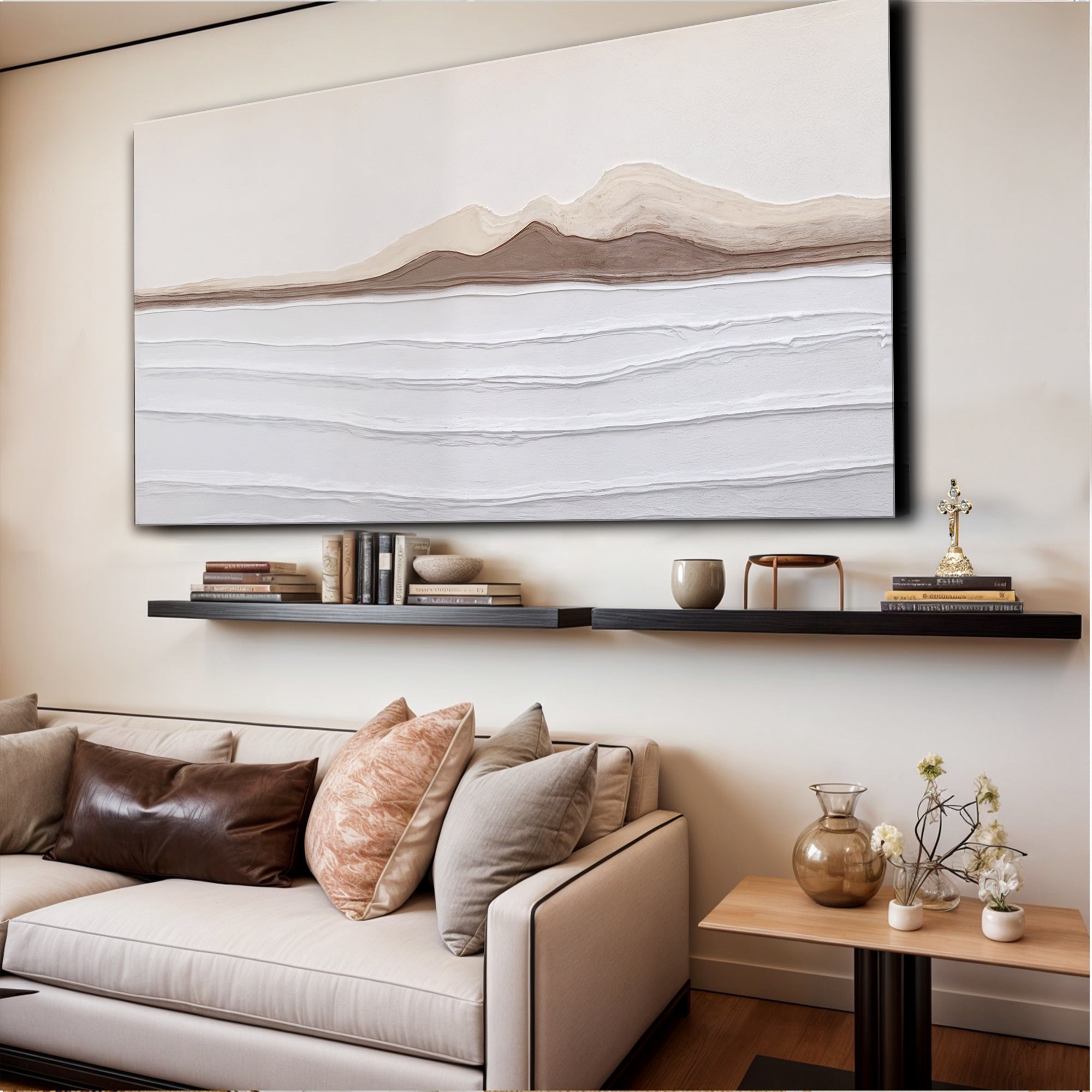 Earth Tone Abstract Wall Art on sale at MyriadMart
