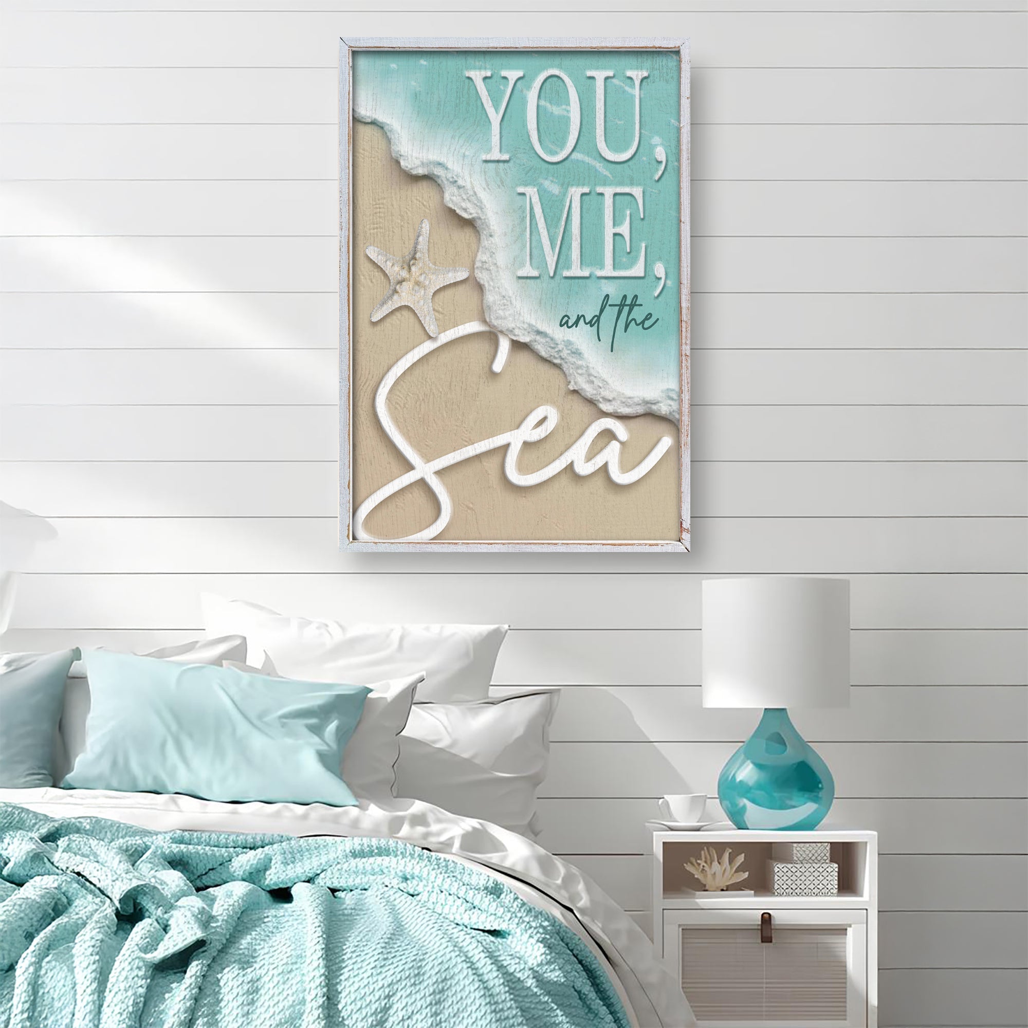 You Me and the Sea Coastal Sign VI on sale at MyriadMart
