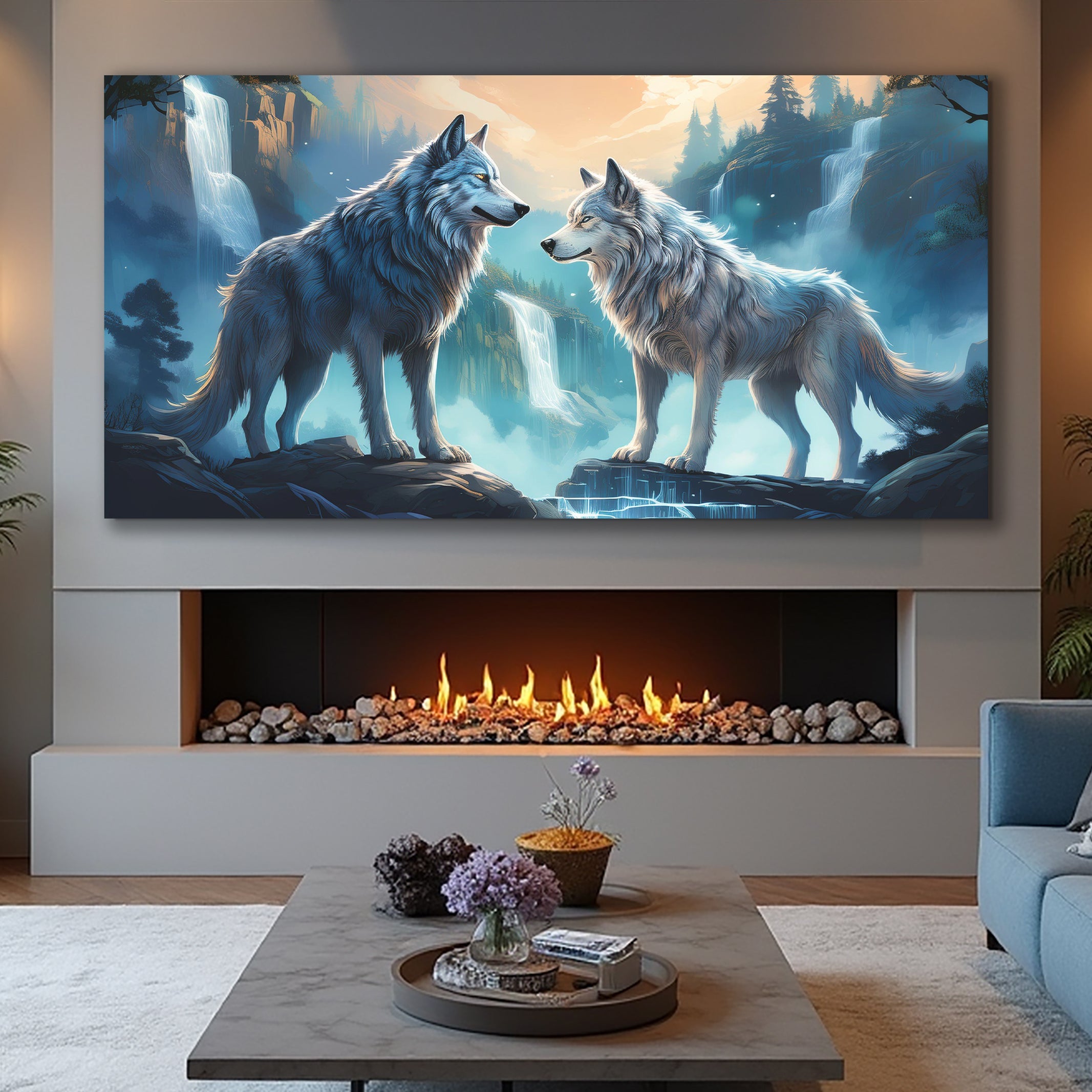 3D Wolves Wall Art IV on sale at MyriadMart