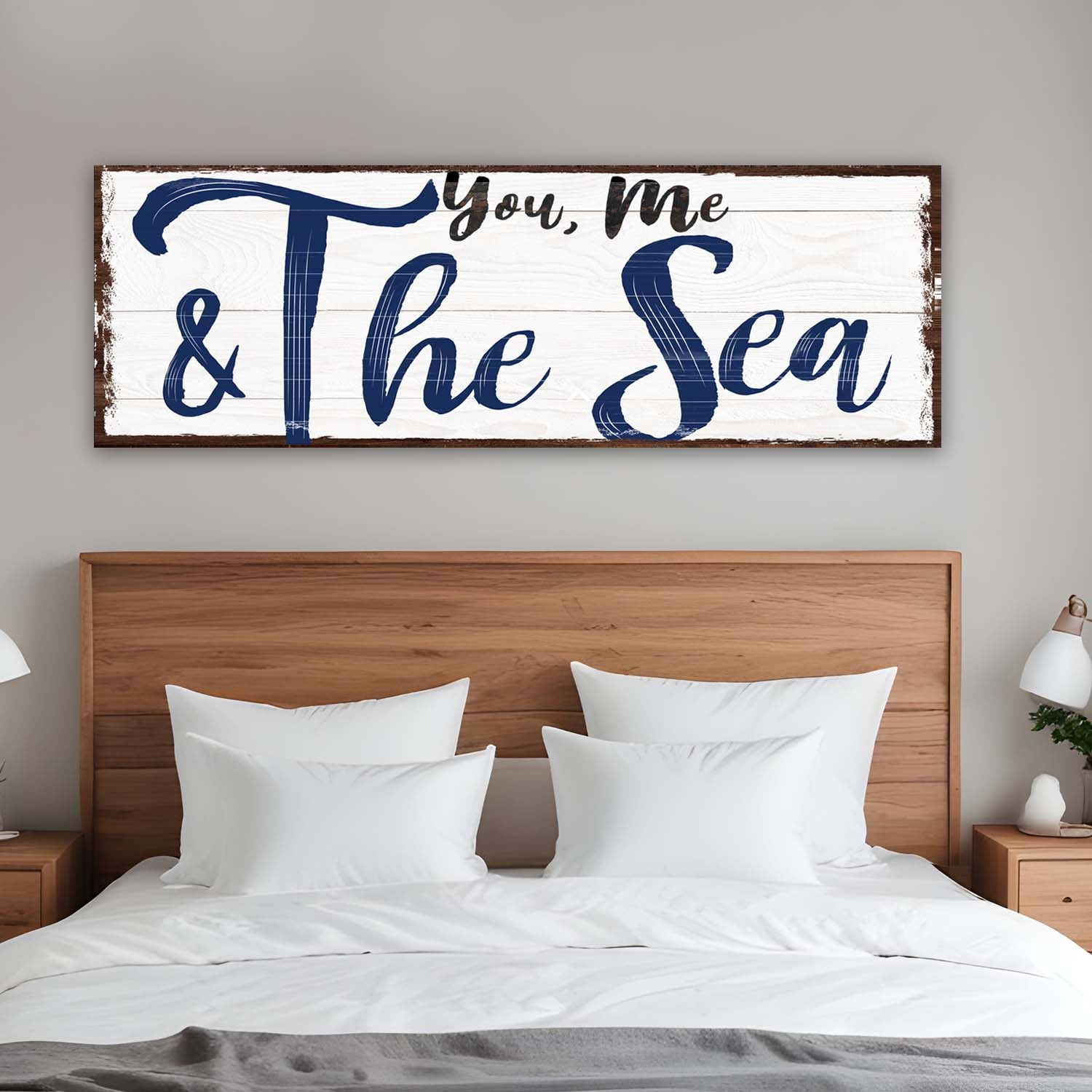 You, Me And The Sea Beach Sign II on sale at MyriadMart
