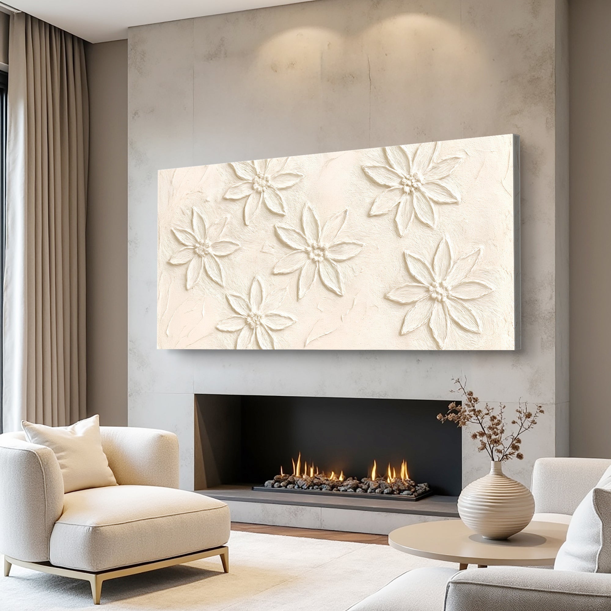 Floral Abstract Wall Art VIII on sale at MyriadMart