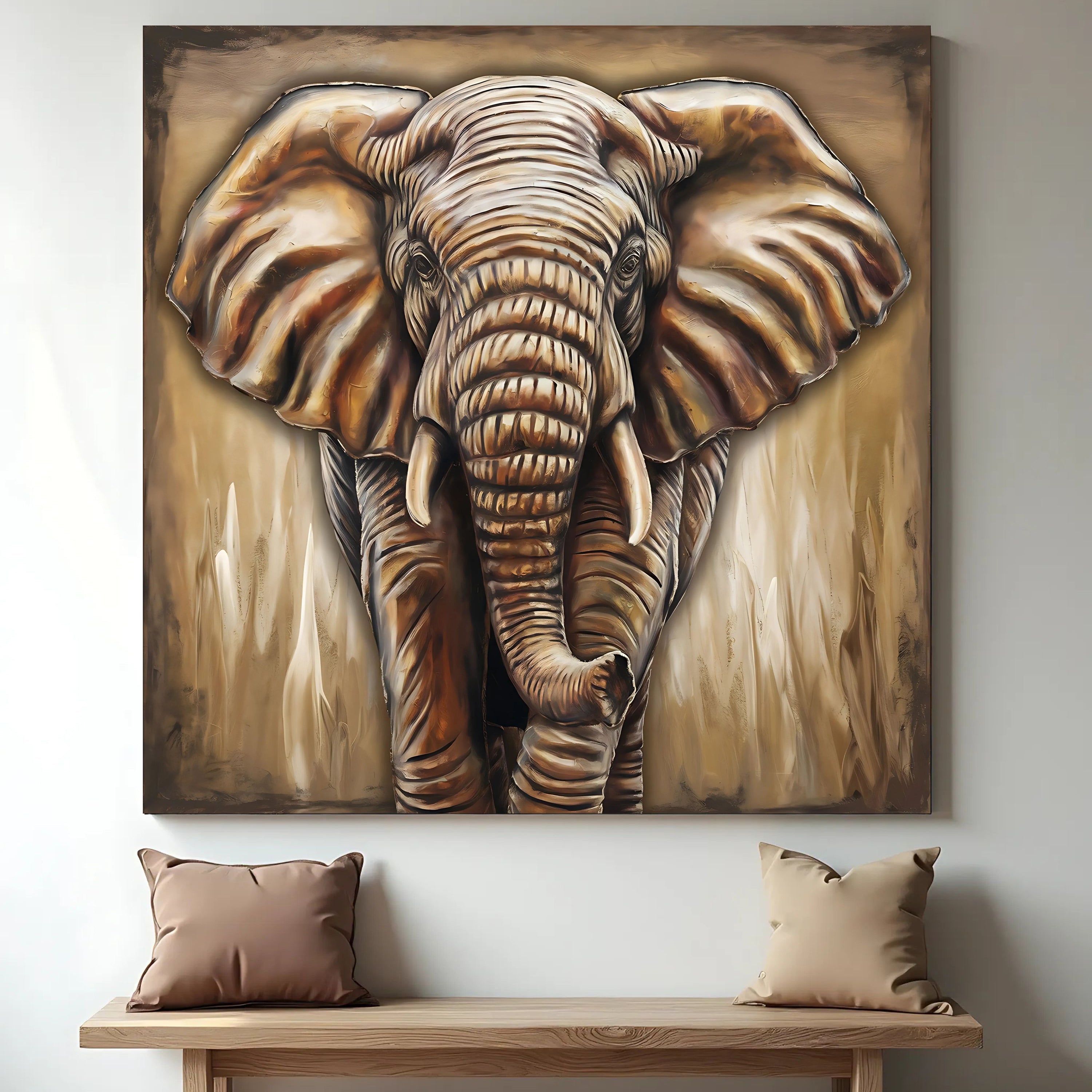 3D Elephant Wall Art on sale at MyriadMart
