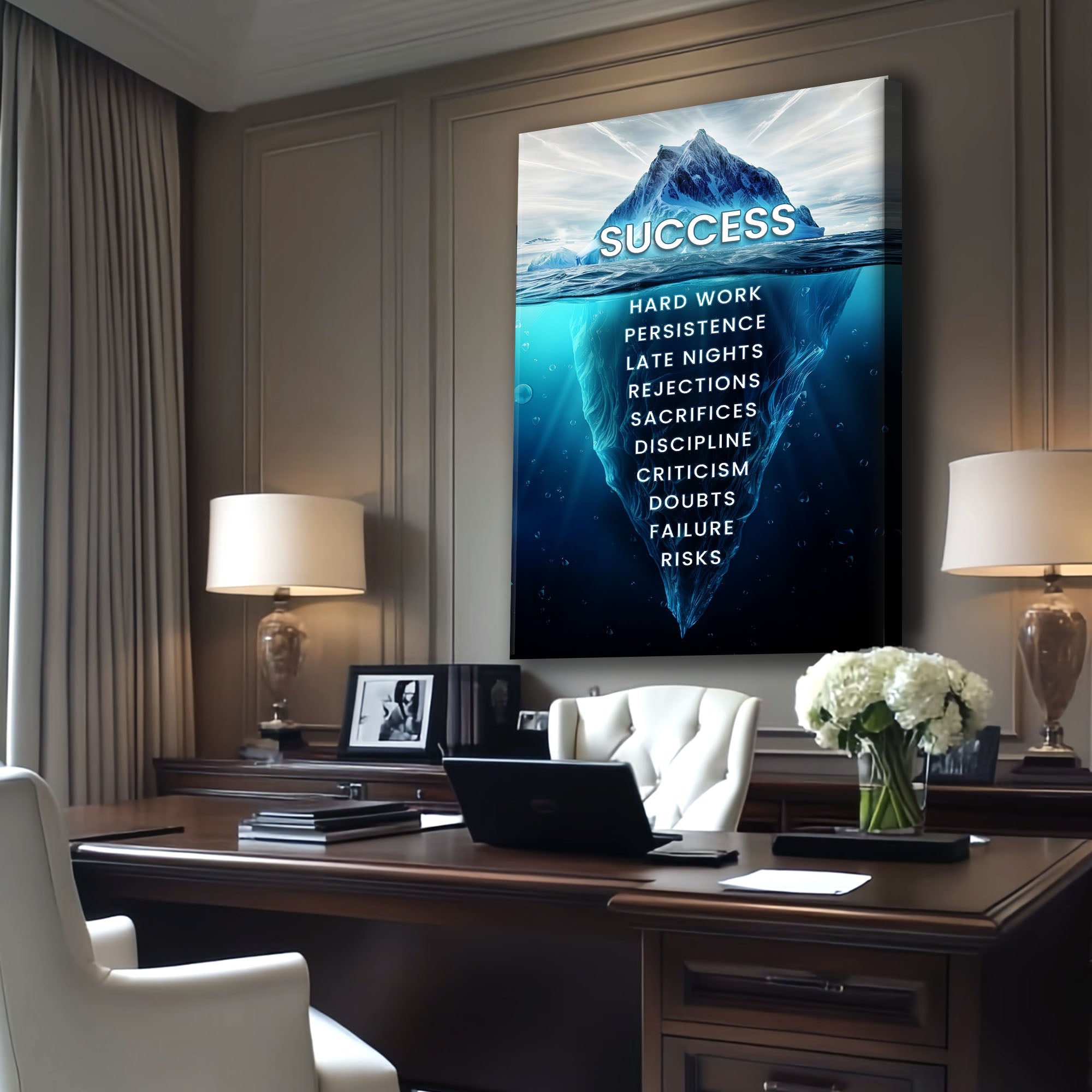 Success Motivational Wall Sign on sale at MyriadMart