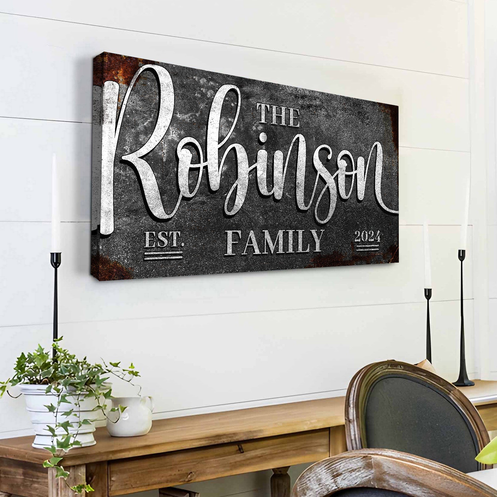 Personalized Family Sign on sale at MyriadMart