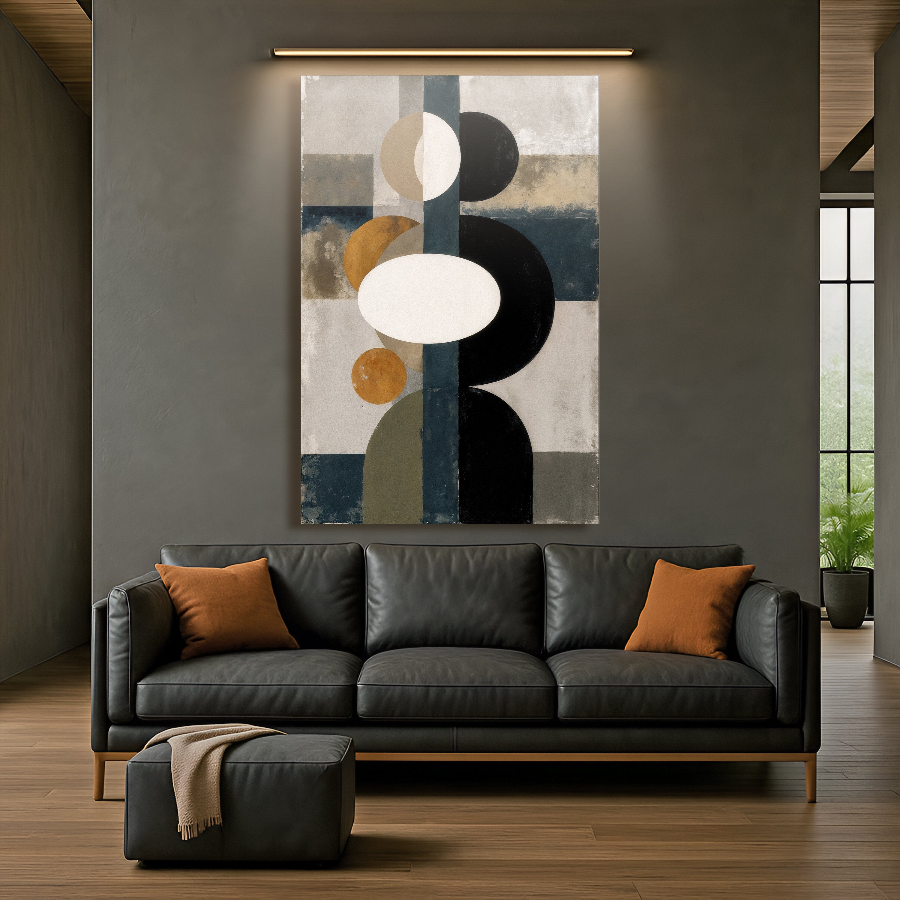 Abstract Contemporary Geometry Wall Art on sale at MyriadMart