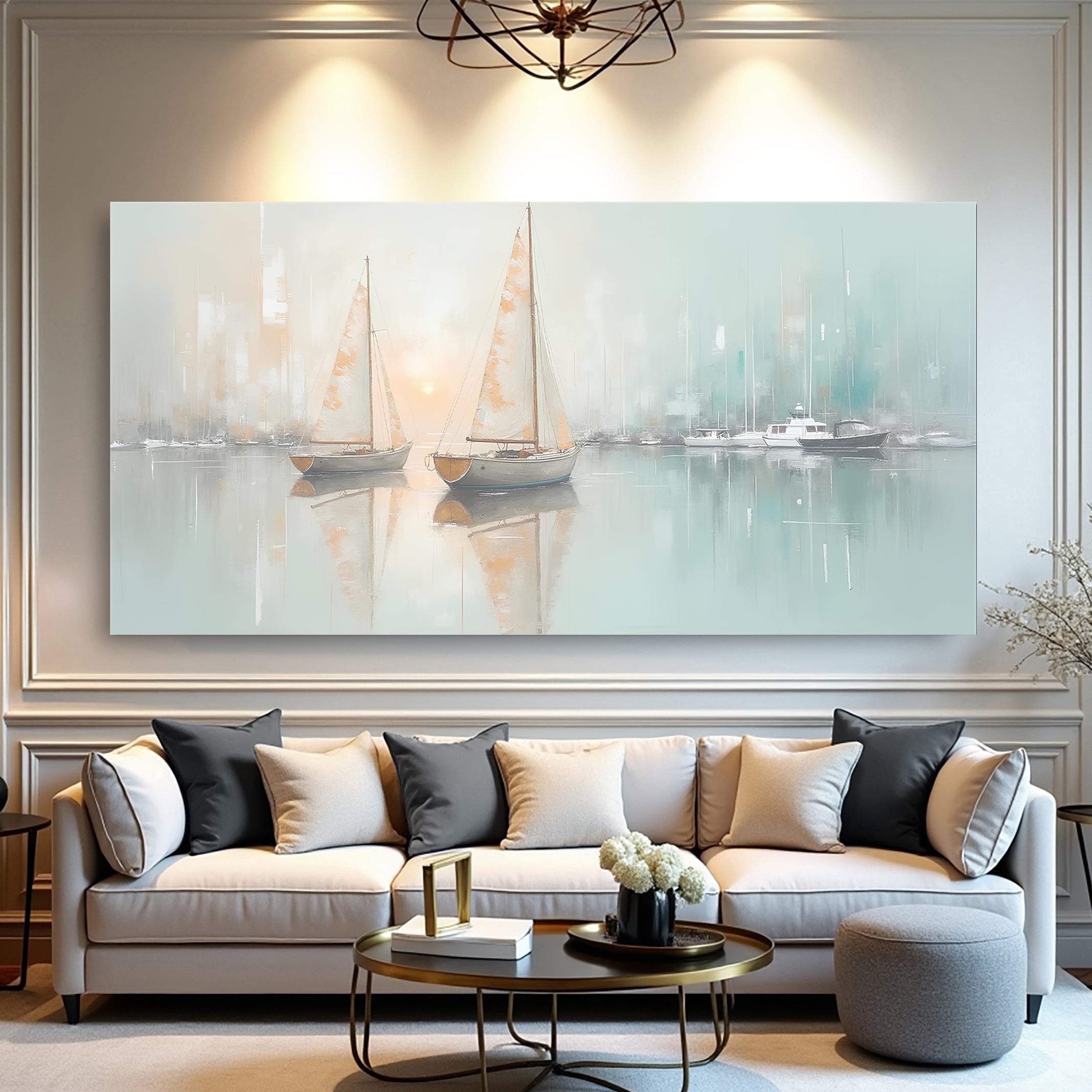 Abstract Pier and Dock Wall Art on sale at MyriadMart