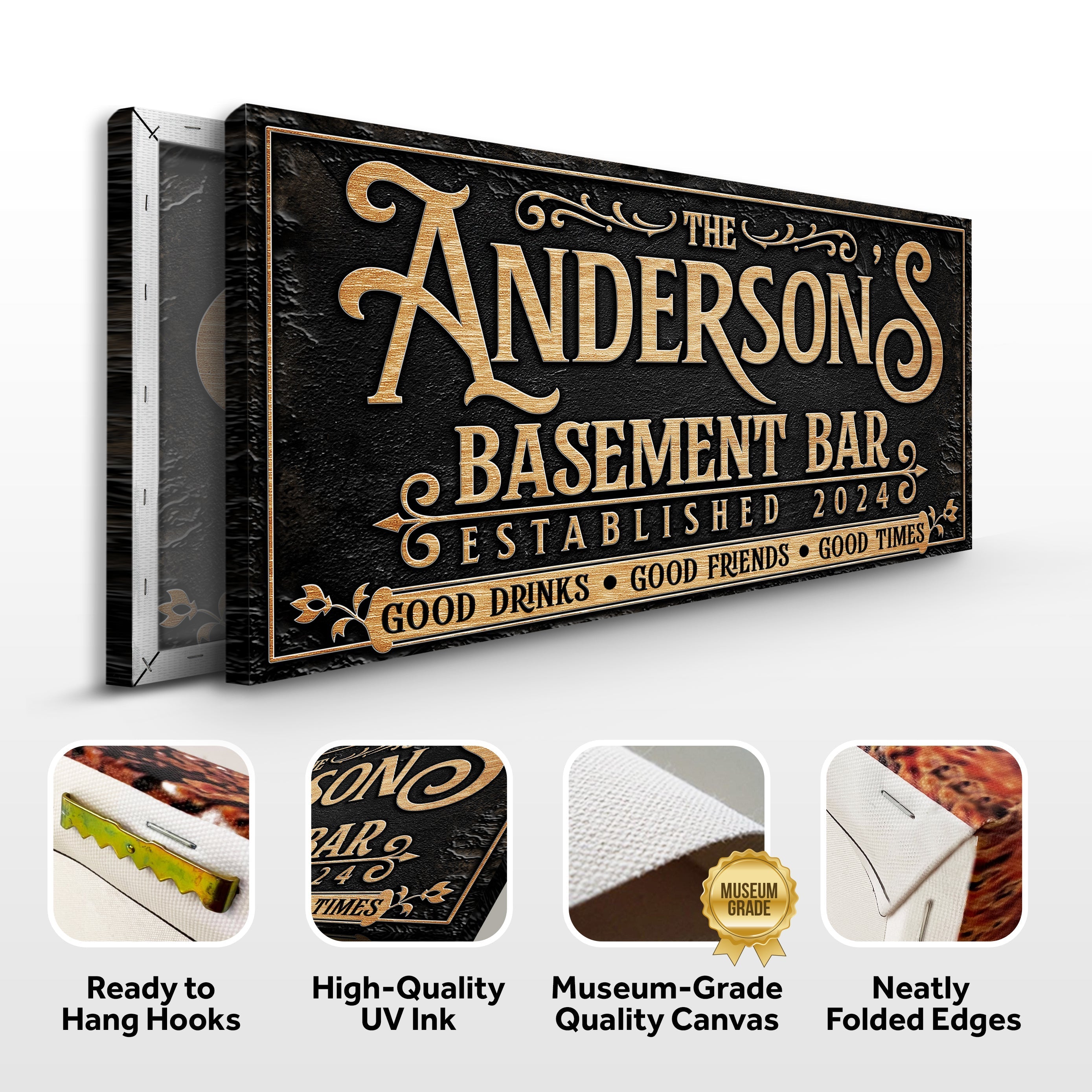 Custom Basement Bar Sign III on sale at MyriadMart