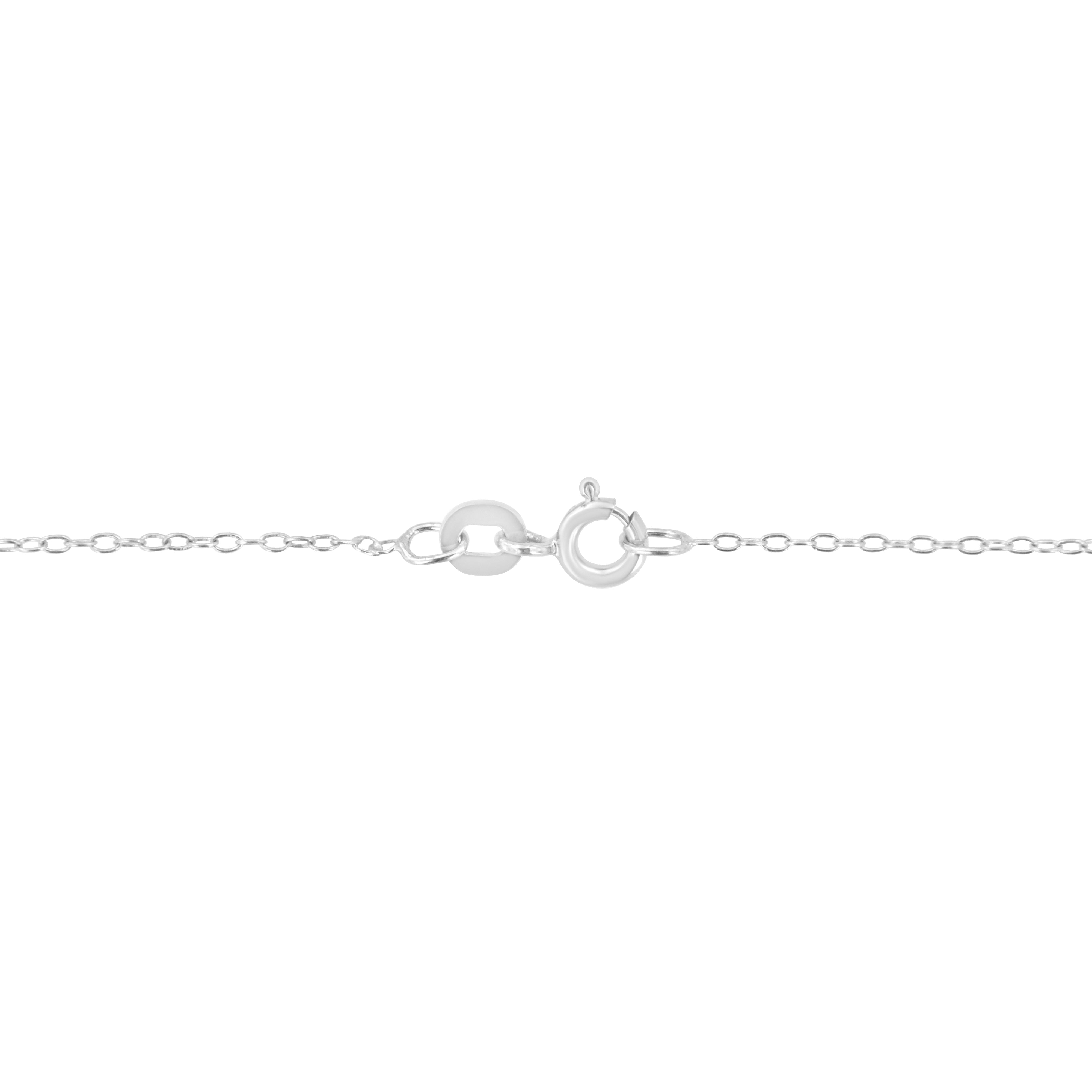 AGS Certified 10K White Gold 1/3 Cttw Bezel Set Round Diamond Solitaire 16-18" Adjustable Pendant Necklace I-J Color, SI1-SI2 Clarity on sale at MyriadMart