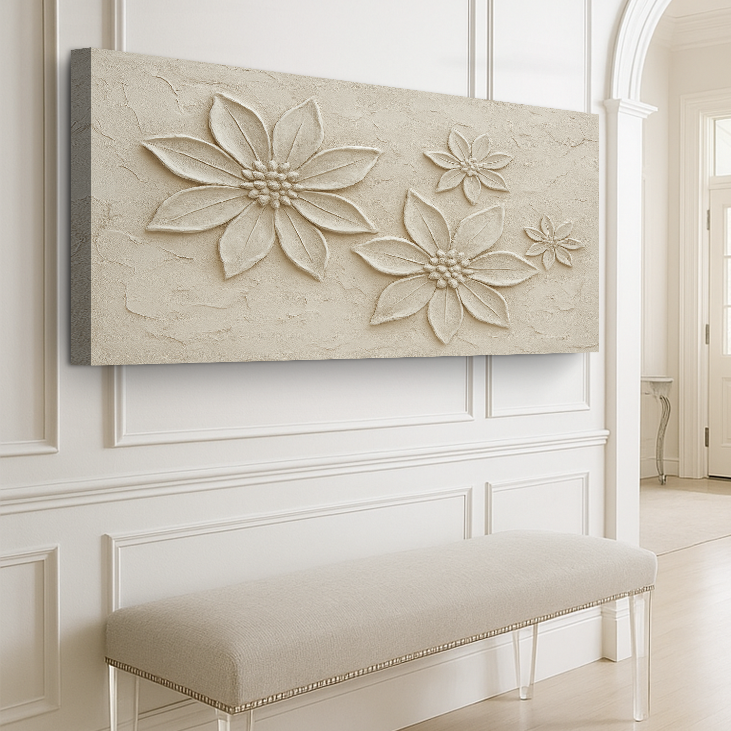 Floral Abstract Wall Art V on sale at MyriadMart