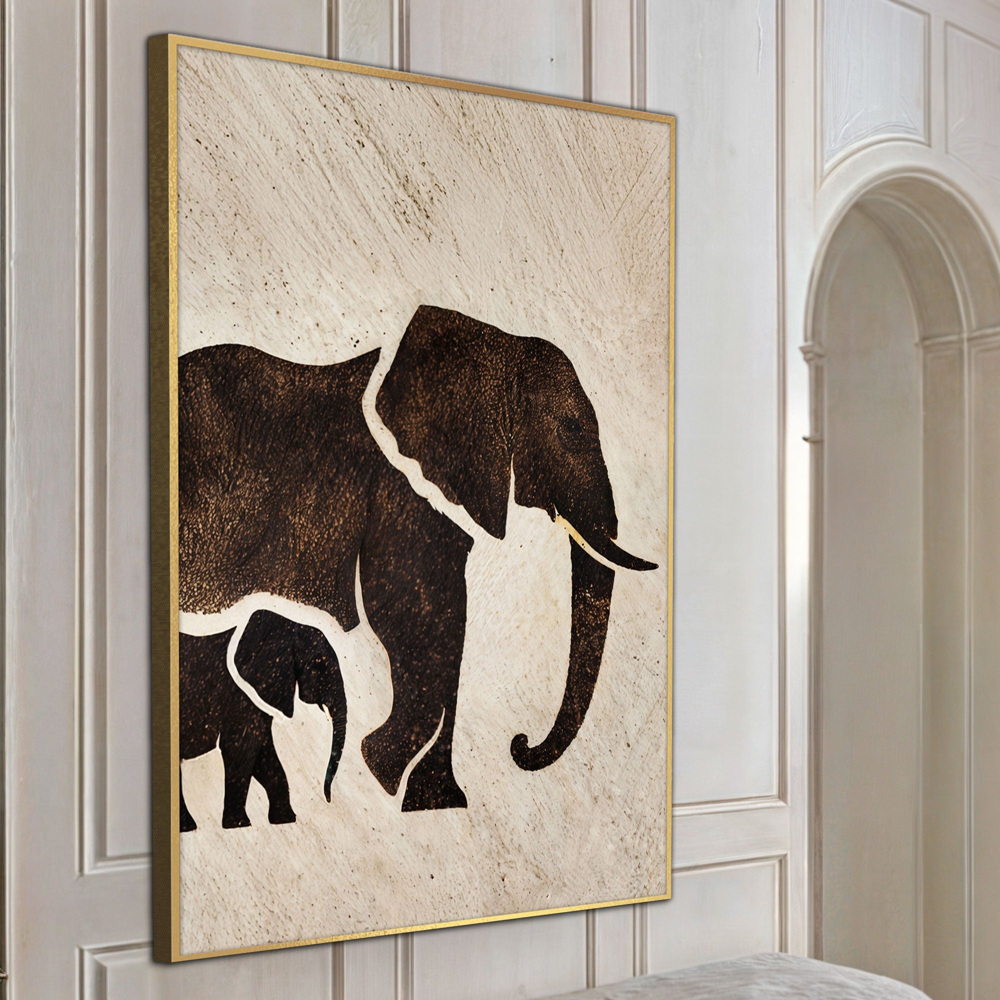 Elephant Heritage Wall Art on sale at MyriadMart