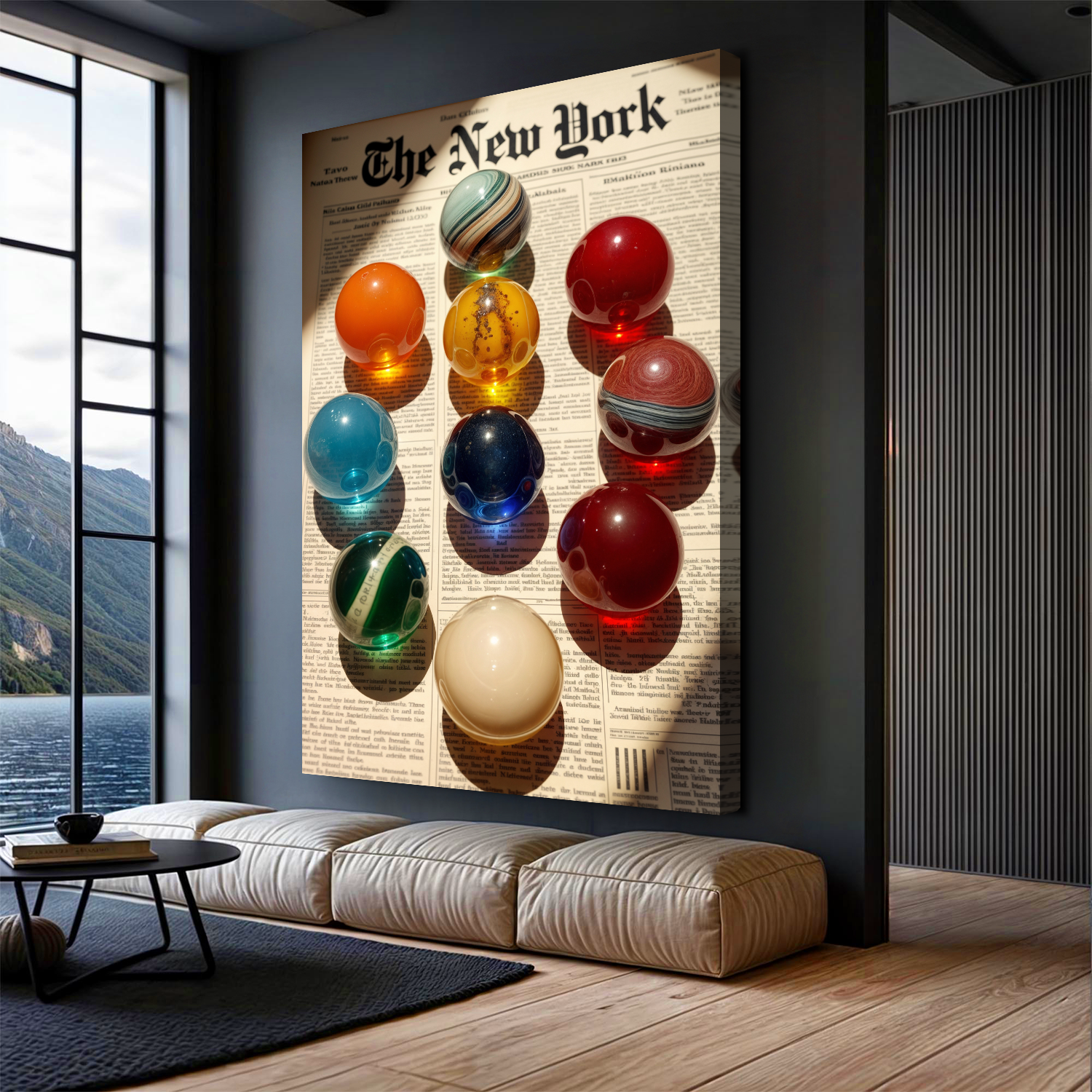 Vintage Newspaper Poster Wall Art on sale at MyriadMart